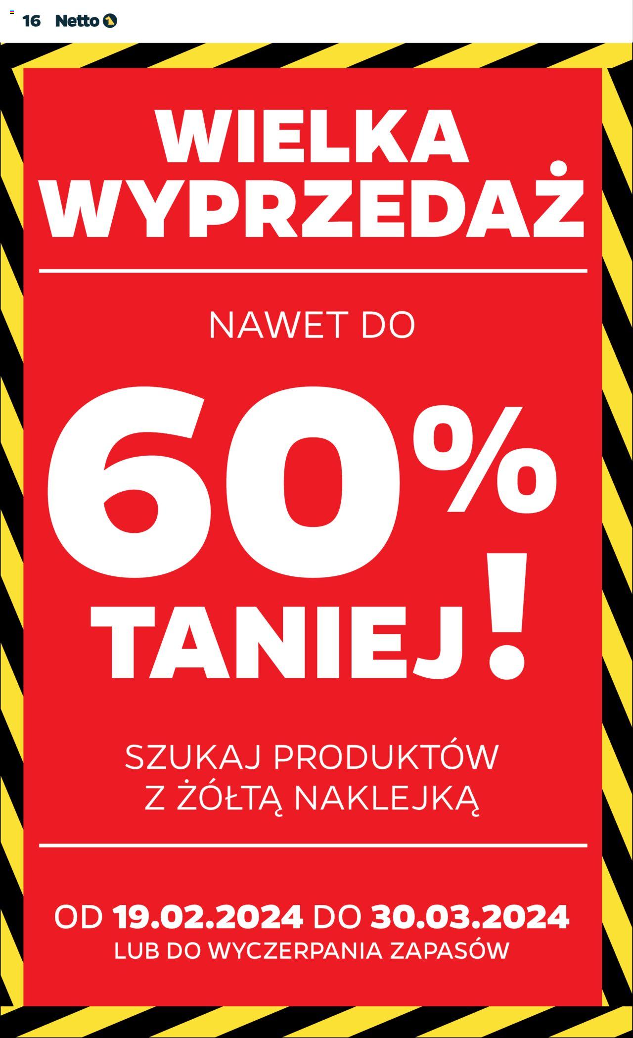 NETTO Gazetka ważna od 22.02.2024 do 28.02.2024 strona 16