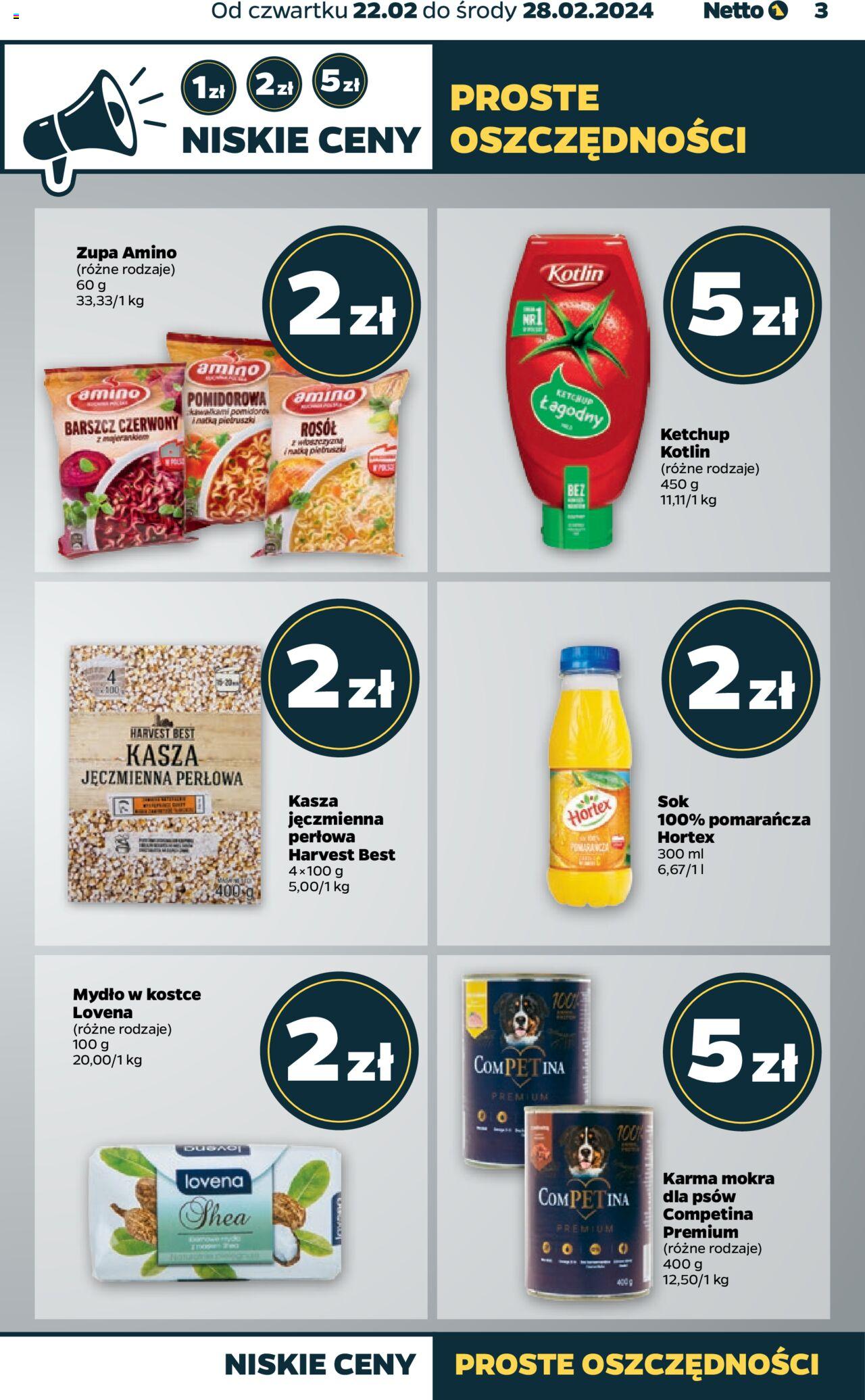 NETTO Gazetka ważna od 22.02.2024 do 28.02.2024 strona 3