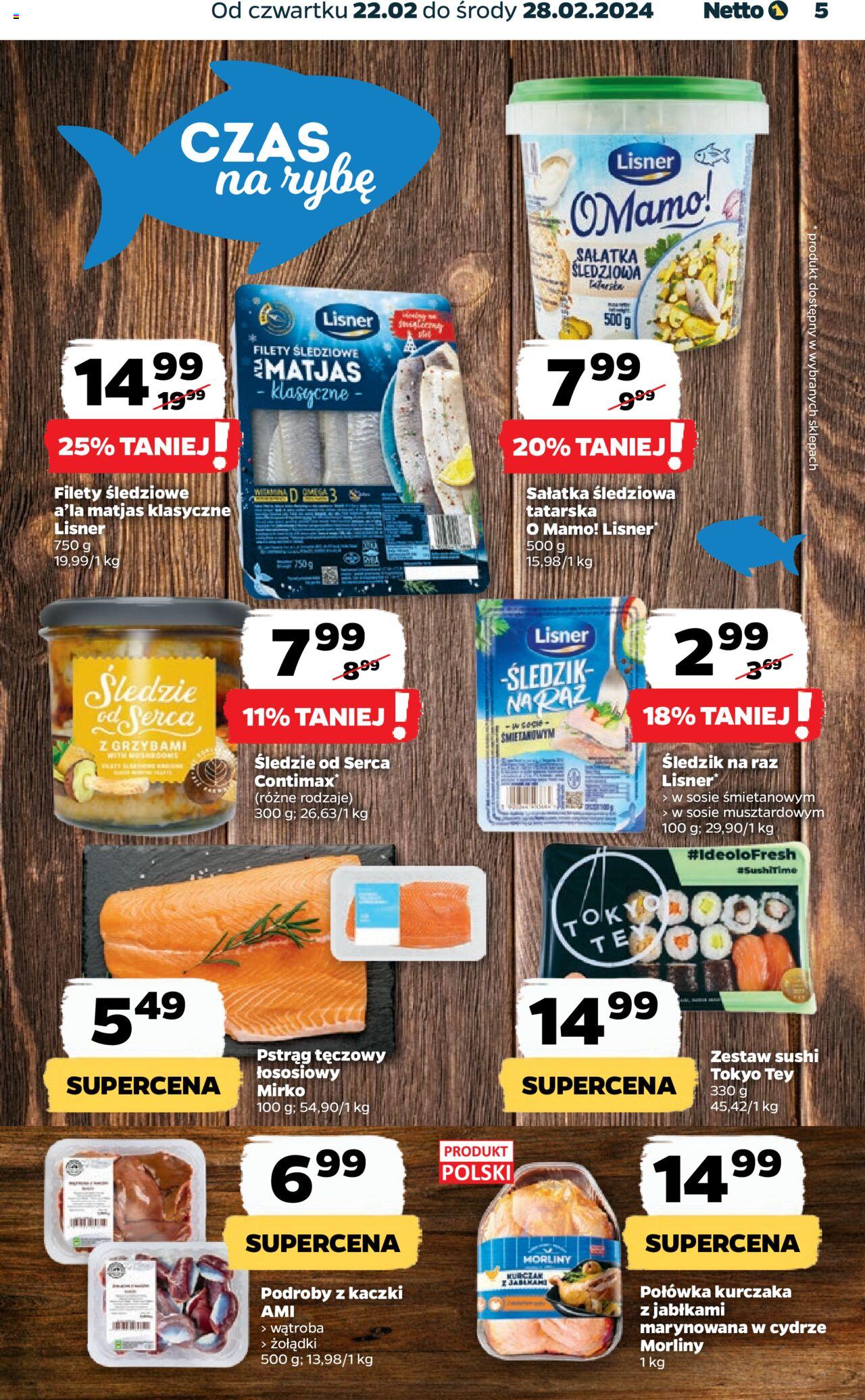 NETTO Gazetka ważna od 22.02.2024 do 28.02.2024 strona 5