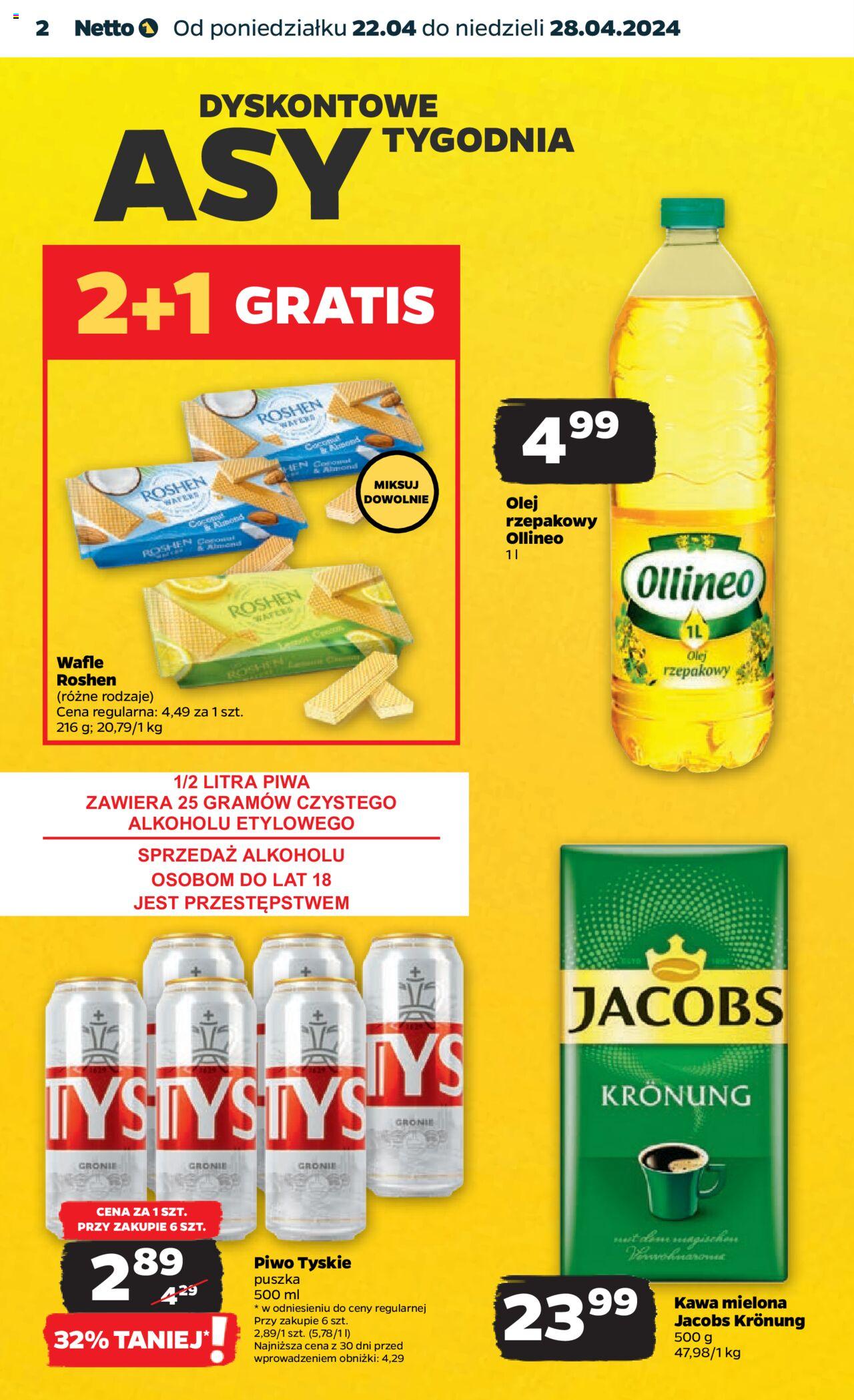 NETTO Gazetka ważna od 22.04.2024 do 28.04.2024 strona 2
