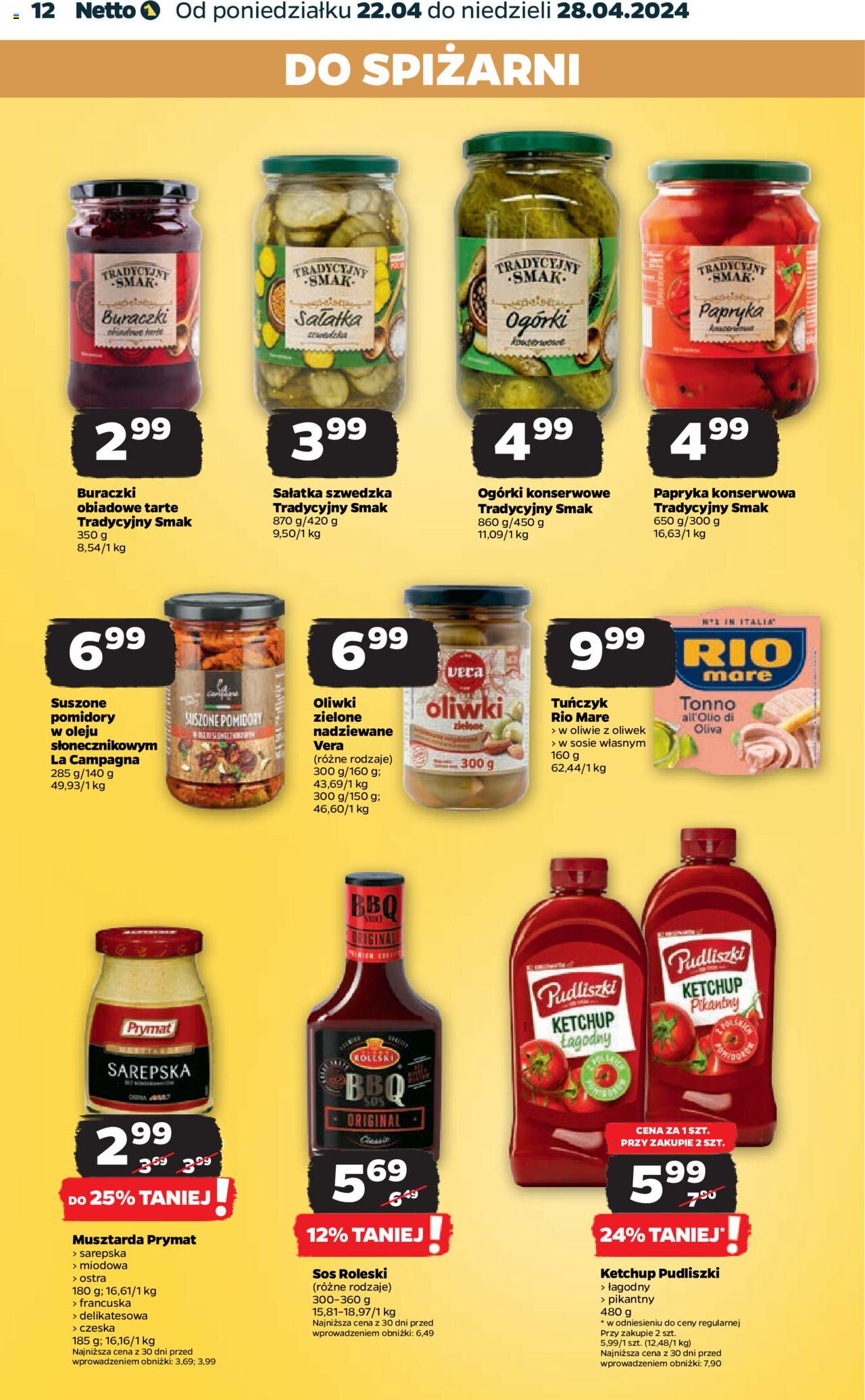 NETTO Gazetka ważna od 22.04.2024 do 28.04.2024 strona 12
