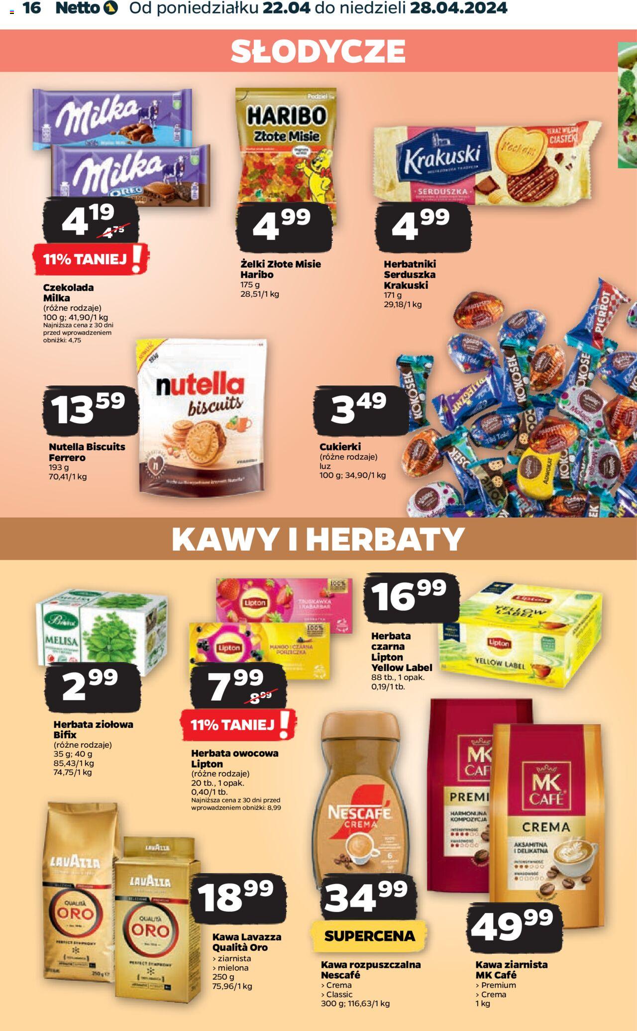 NETTO Gazetka ważna od 22.04.2024 do 28.04.2024 strona 16