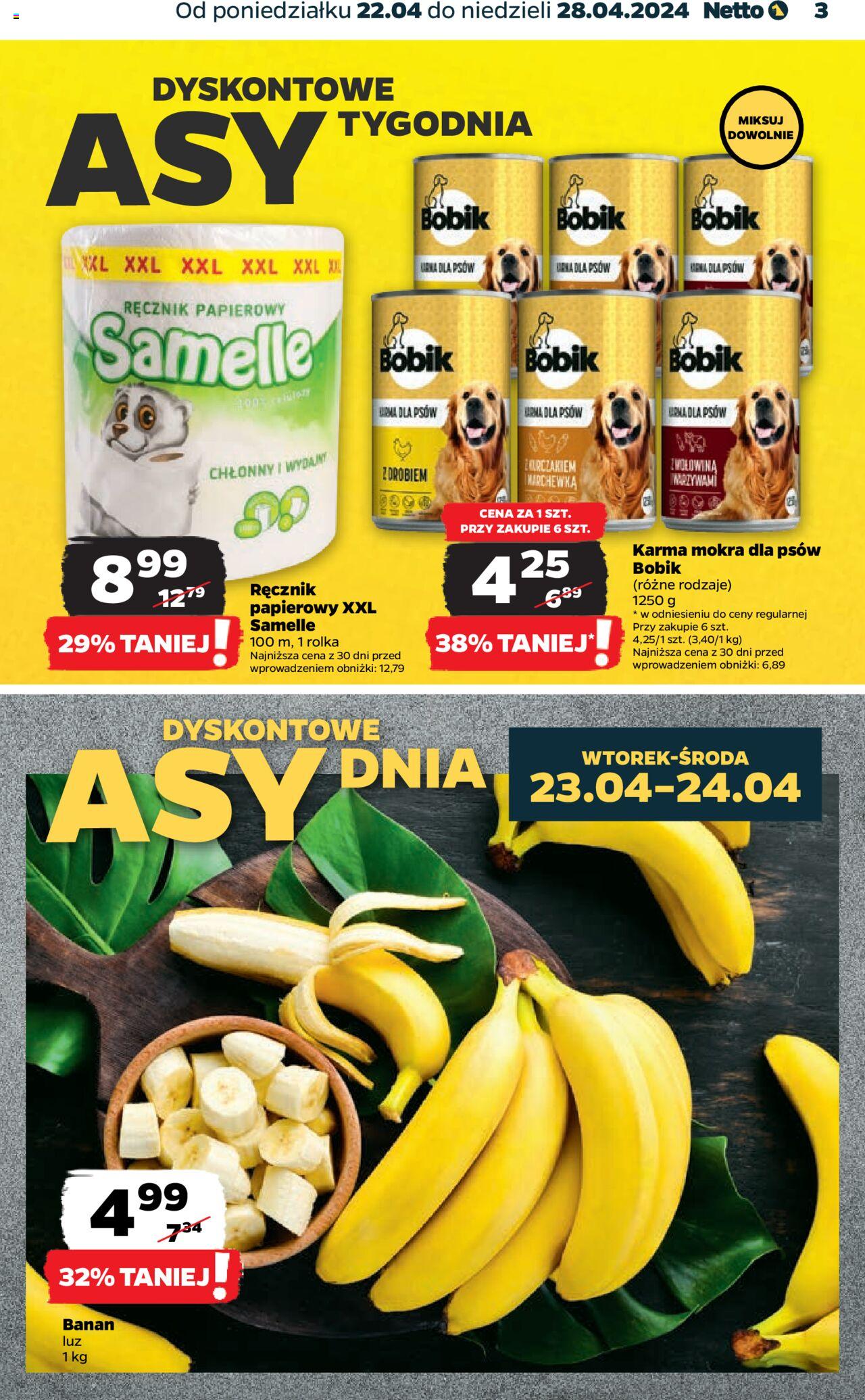 NETTO Gazetka ważna od 22.04.2024 do 28.04.2024 strona 3