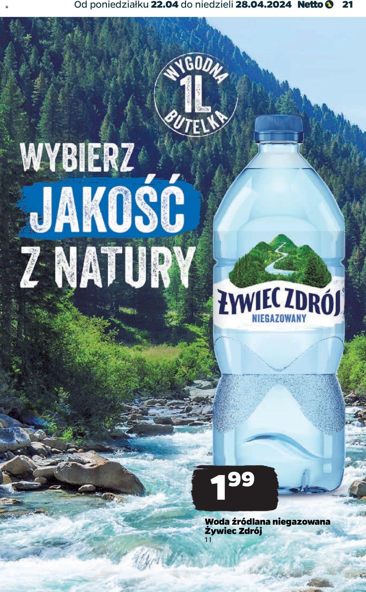 NETTO Gazetka ważna od 22.04.2024 do 28.04.2024 strona 21