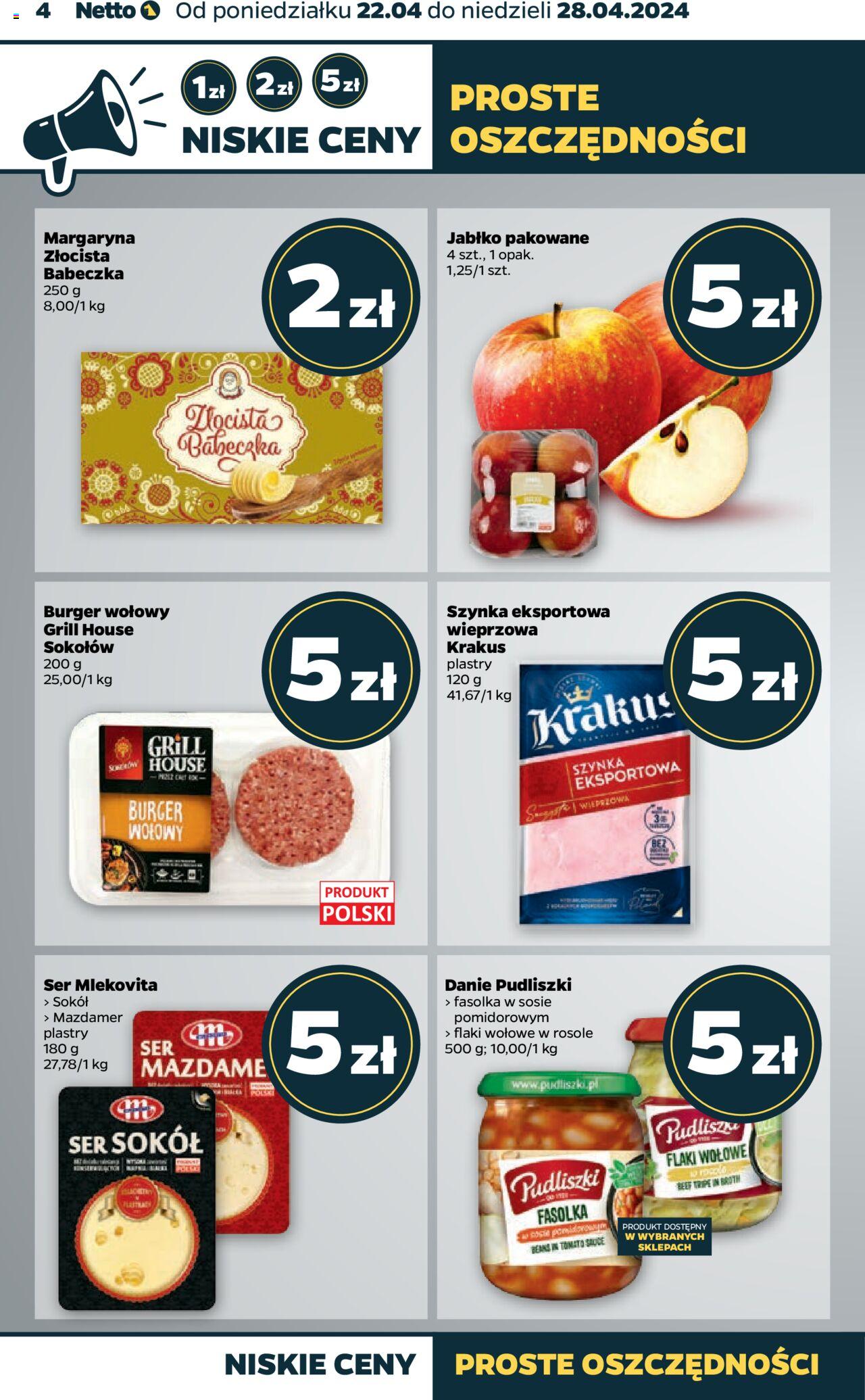 NETTO Gazetka ważna od 22.04.2024 do 28.04.2024 strona 4