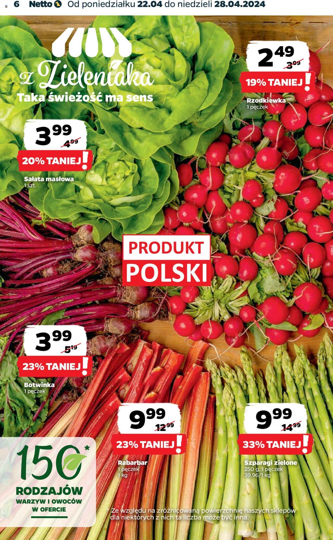 NETTO Gazetka ważna od 22.04.2024 do 28.04.2024 strona 6