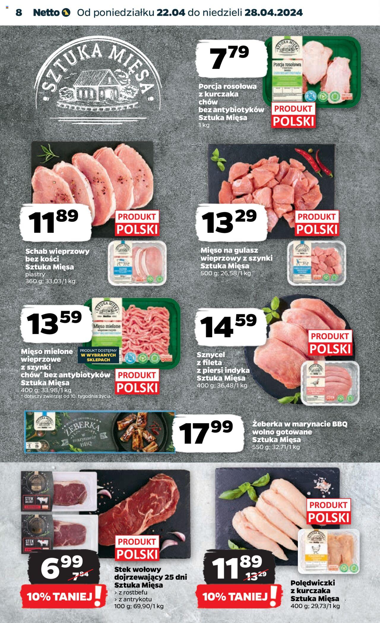 NETTO Gazetka ważna od 22.04.2024 do 28.04.2024 strona 8