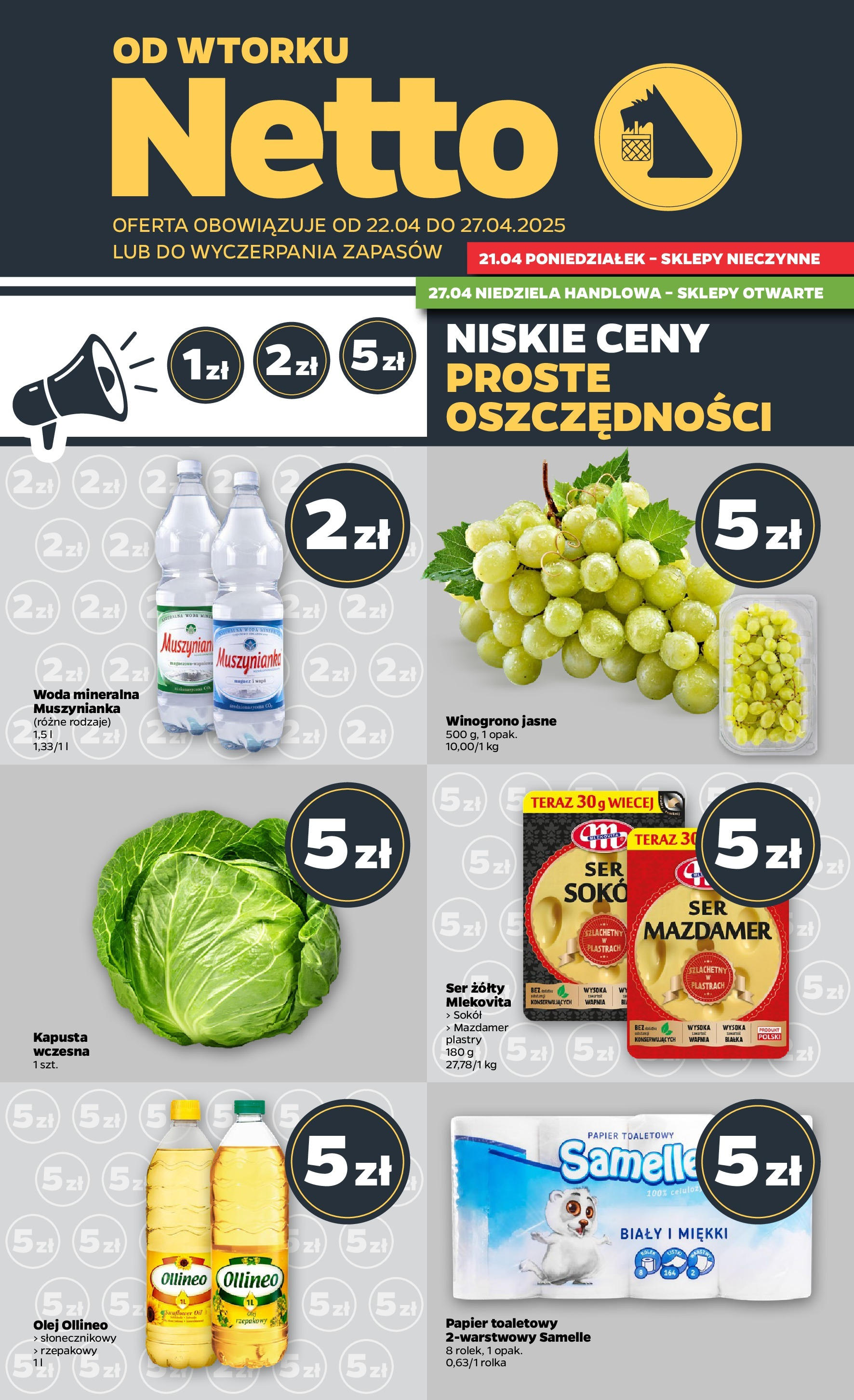 NETTO Gazetka ważna od  22.04.2025 do 27.04.2025 strona 1