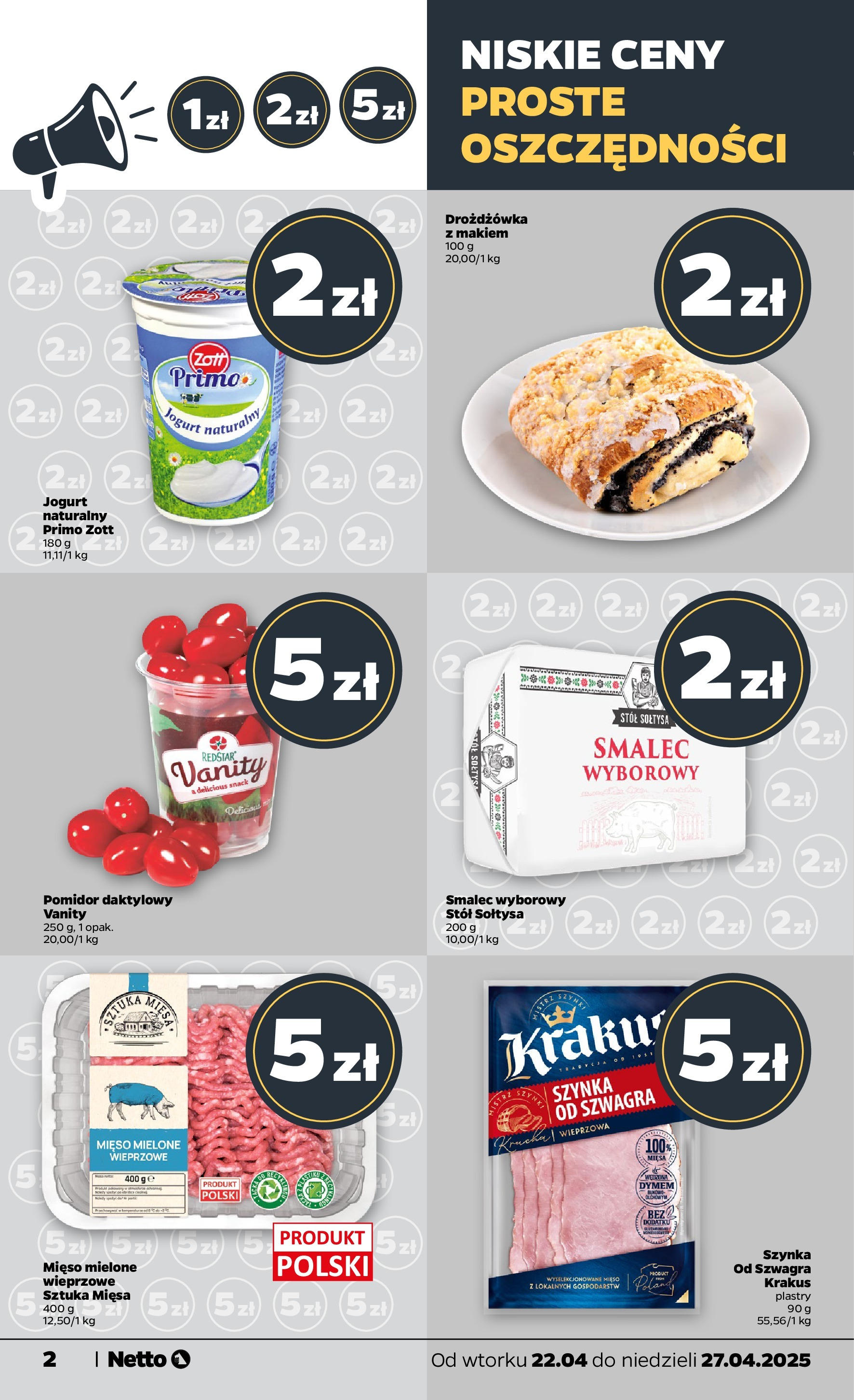 NETTO Gazetka ważna od  22.04.2025 do 27.04.2025 strona 2