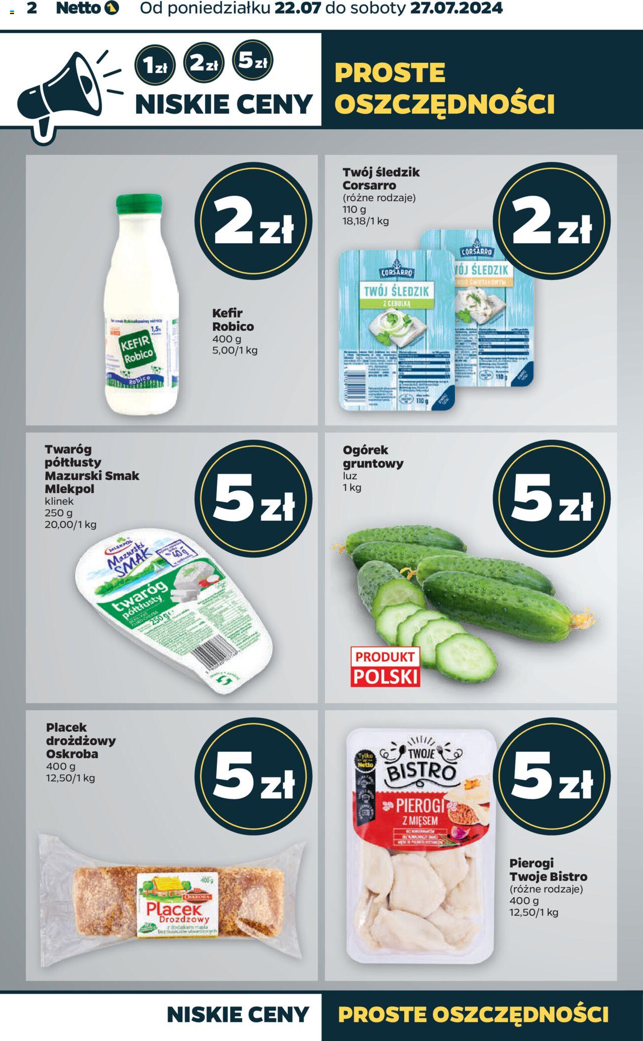 NETTO Gazetka ważna od 22.07.2024 do 27.07.2024 strona 2