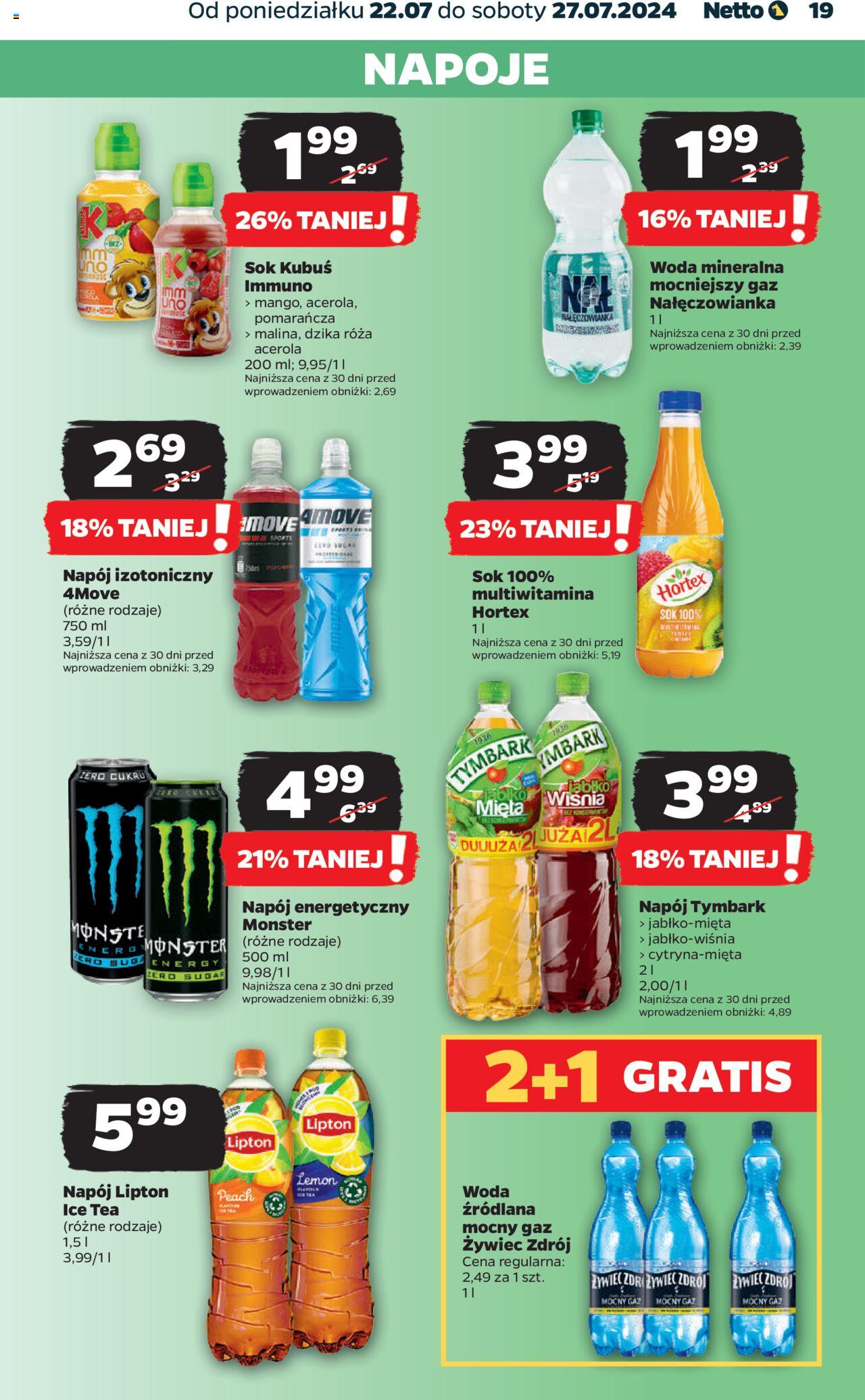 NETTO Gazetka ważna od 22.07.2024 do 27.07.2024 strona 19