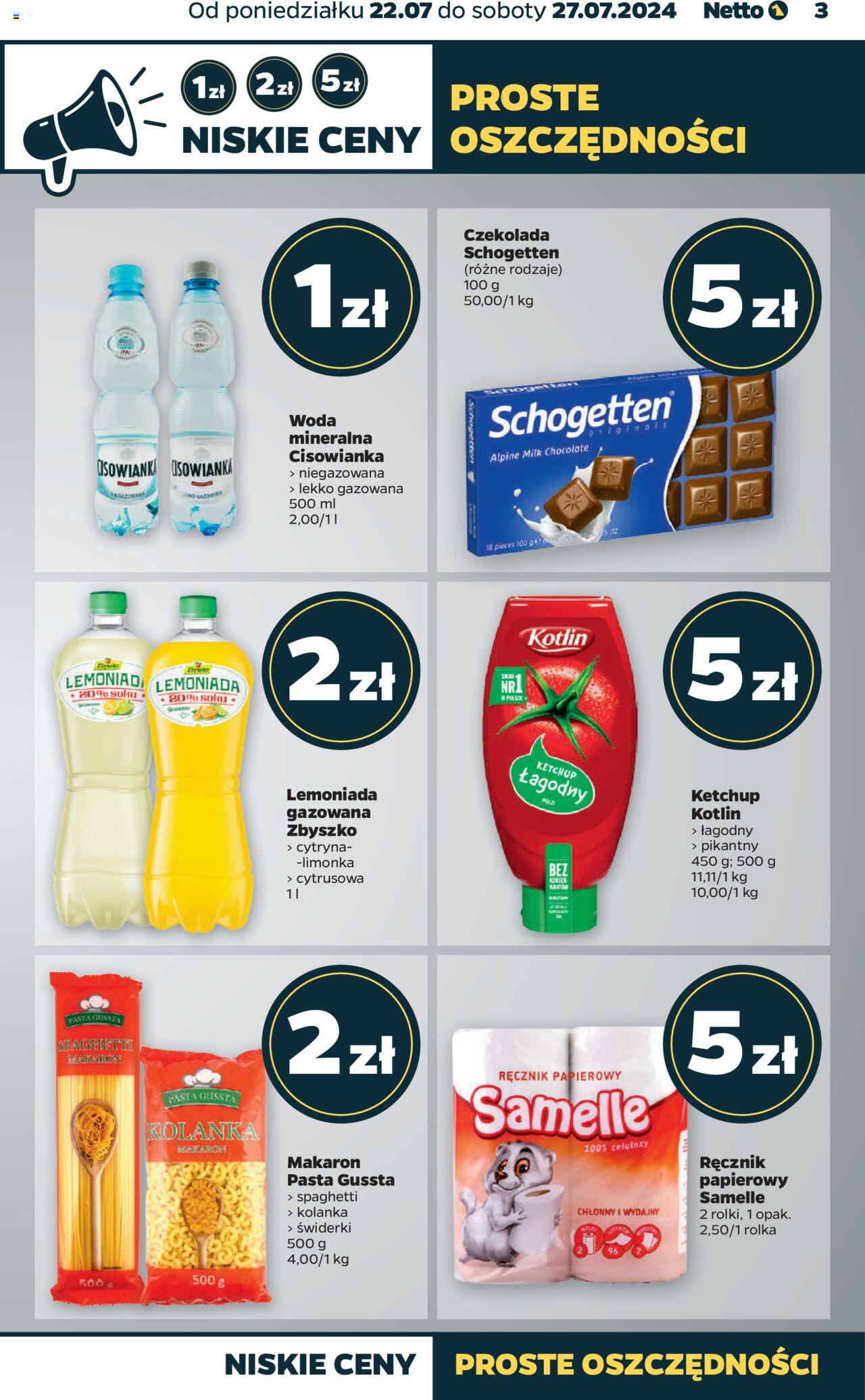 NETTO Gazetka ważna od 22.07.2024 do 27.07.2024 strona 3