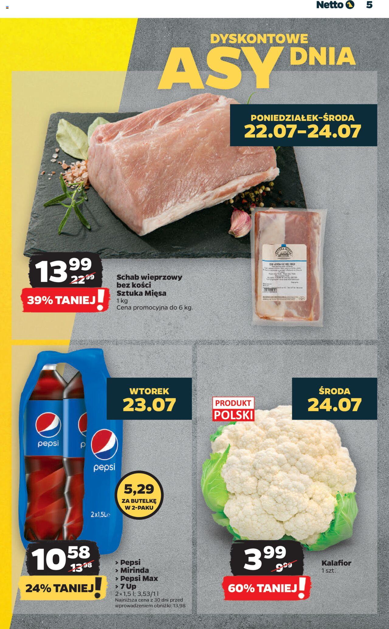 NETTO Gazetka ważna od 22.07.2024 do 27.07.2024 strona 5