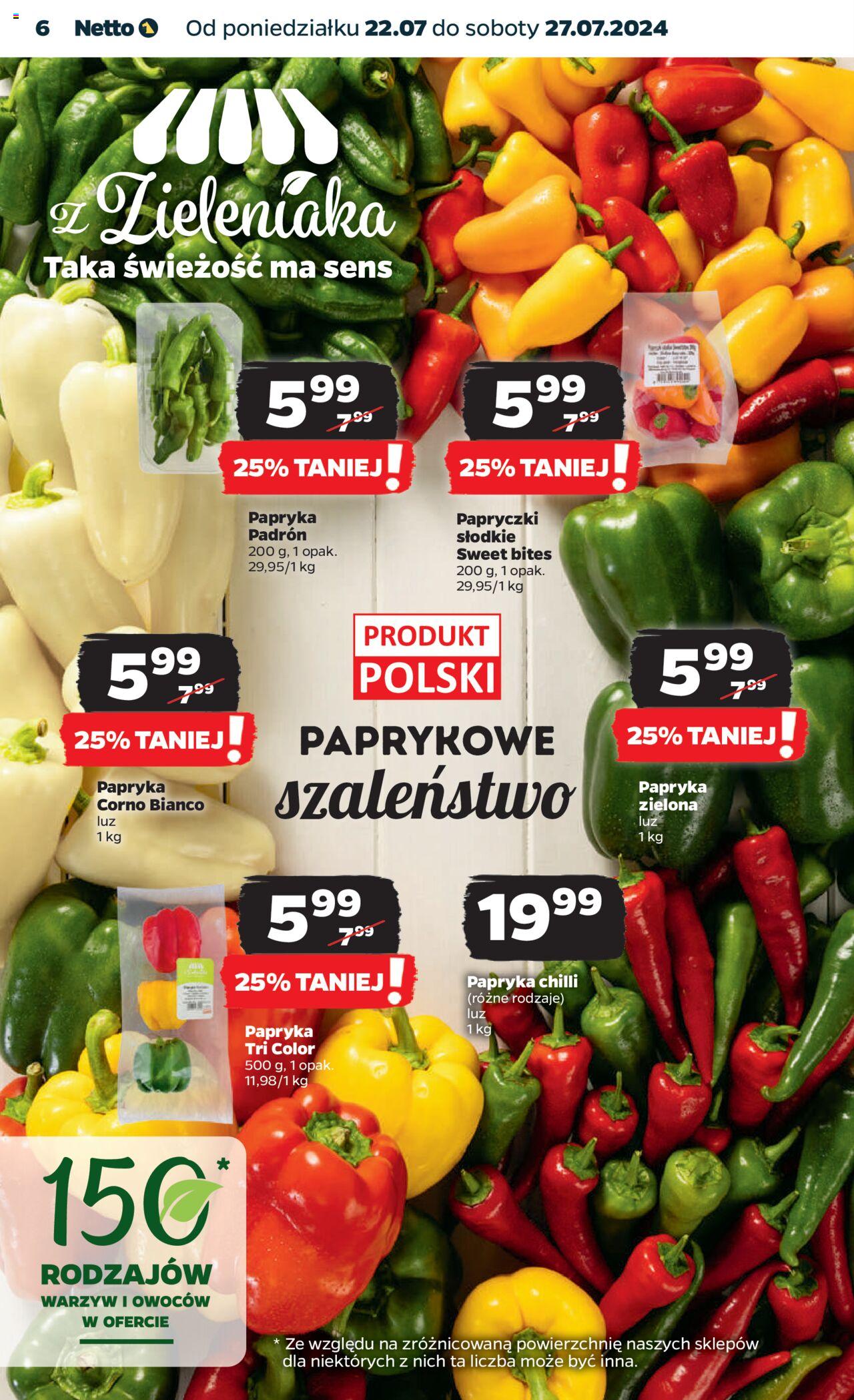 NETTO Gazetka ważna od 22.07.2024 do 27.07.2024 strona 6