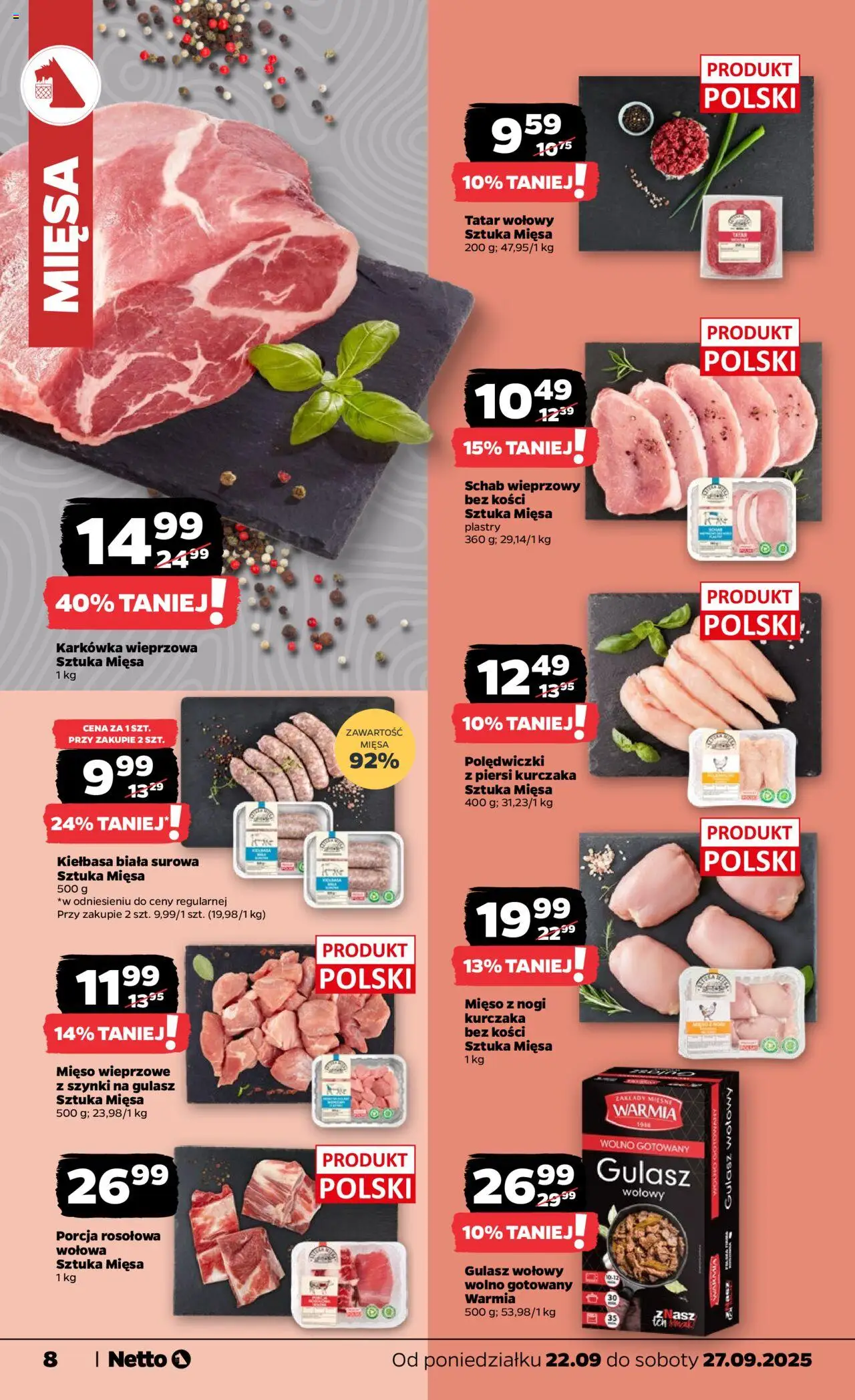 NETTO Gazetka ważna od 22.09.2025 do 27.09.2025 strona 8