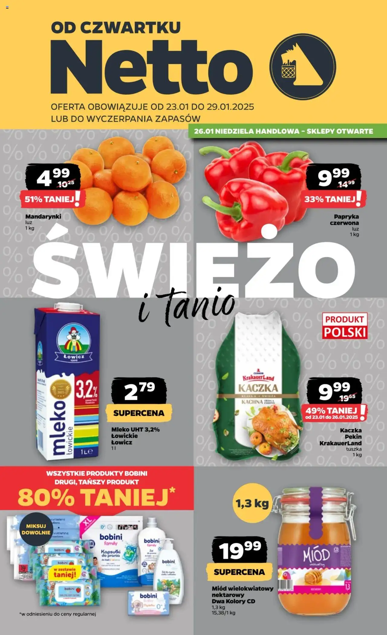NETTO Gazetka ważna od 23.01.2025 do 29.01.2025 strona 1