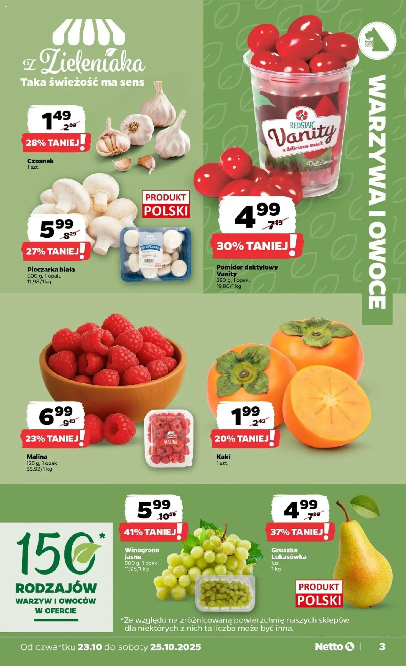 NETTO Gazetka ważna od 23.10.2025 do 25.10.2025 strona 3