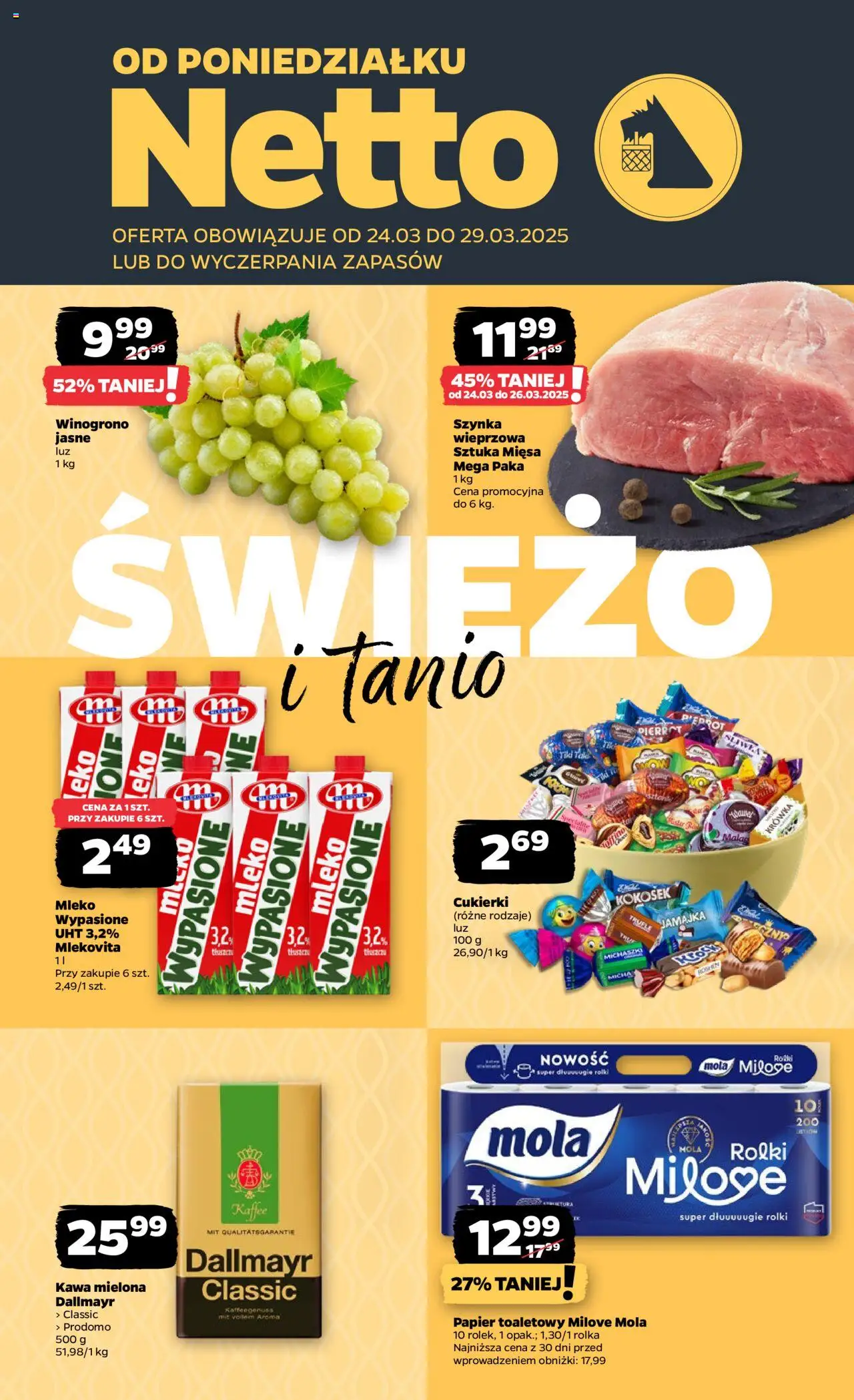 NETTO Gazetka ważna  od 24.03.2025 do 29.03.2025 strona 1