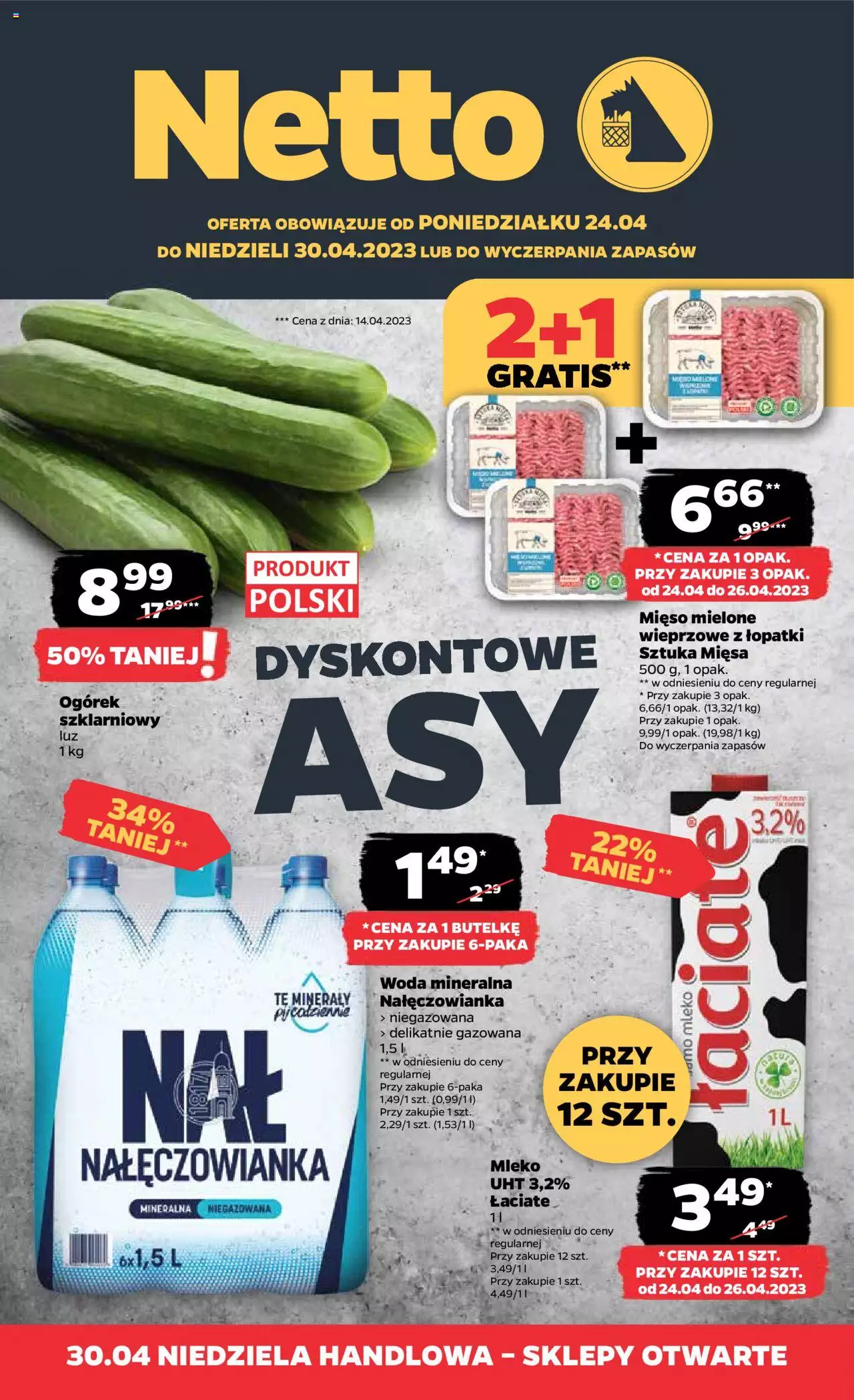 NETTO Gazetka ważna od 24.04.2023 do 30.04.2023 strona 1