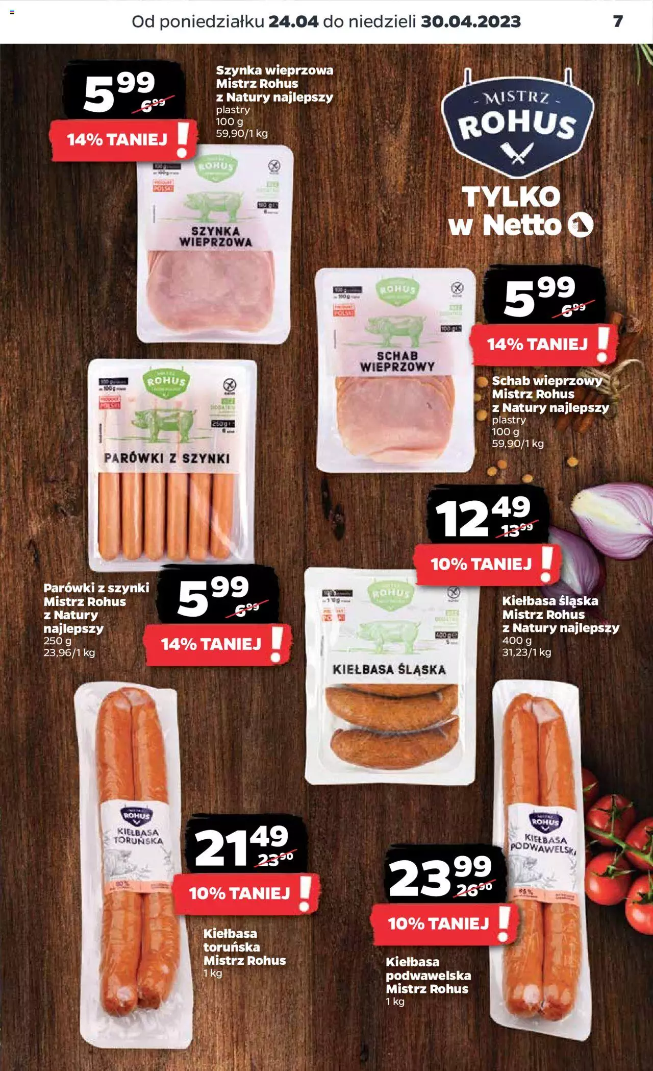 NETTO Gazetka ważna od 24.04.2023 do 30.04.2023 strona 7