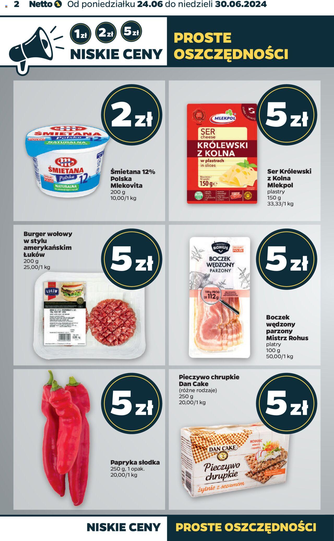 NETTO Gazetka ważna od 24.06.2024 do 30.06.2024 strona 2