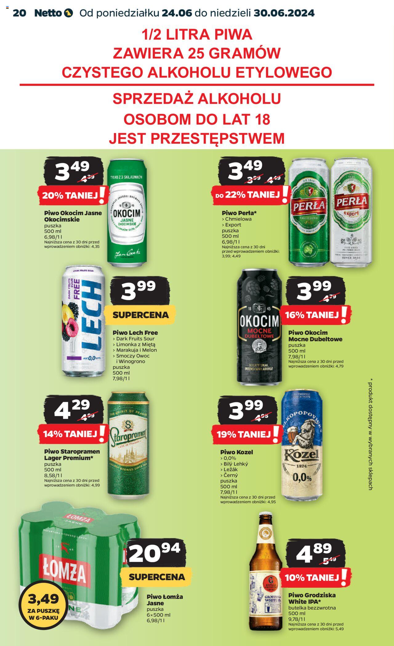 NETTO Gazetka ważna od 24.06.2024 do 30.06.2024 strona 20