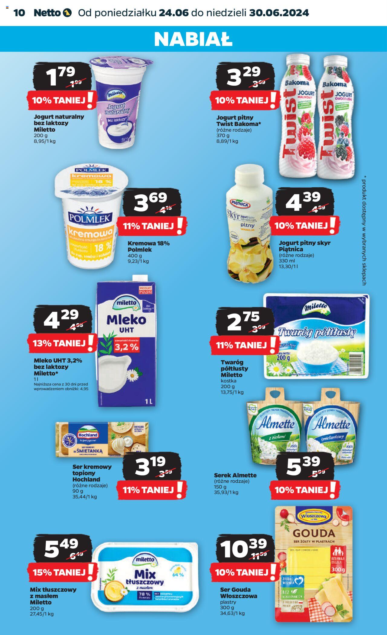 NETTO Gazetka ważna od 24.06.2024 do 30.06.2024 strona 10
