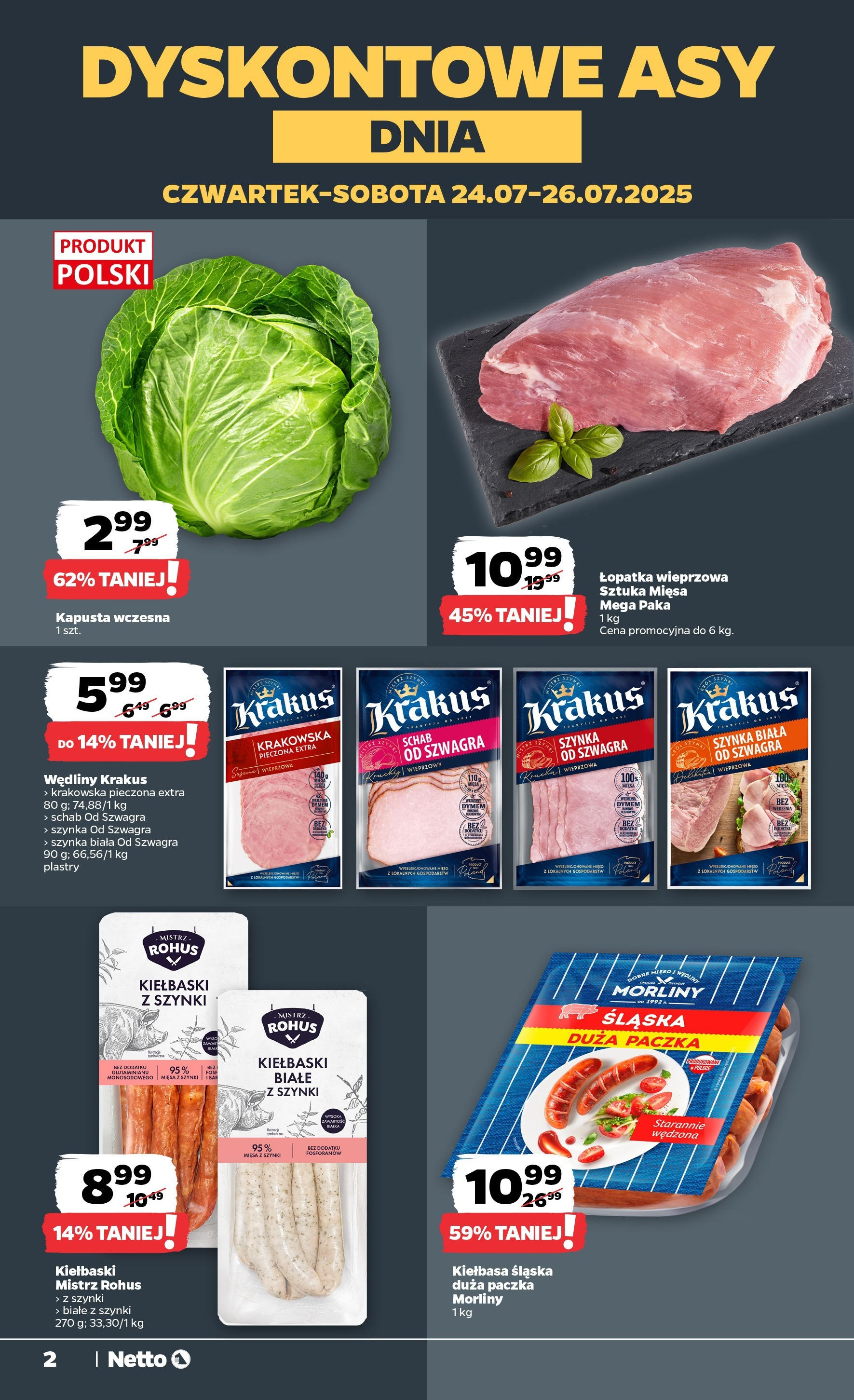 NETTO Gazetka ważna od 24.07.2025 do 26.07.2025 strona 2