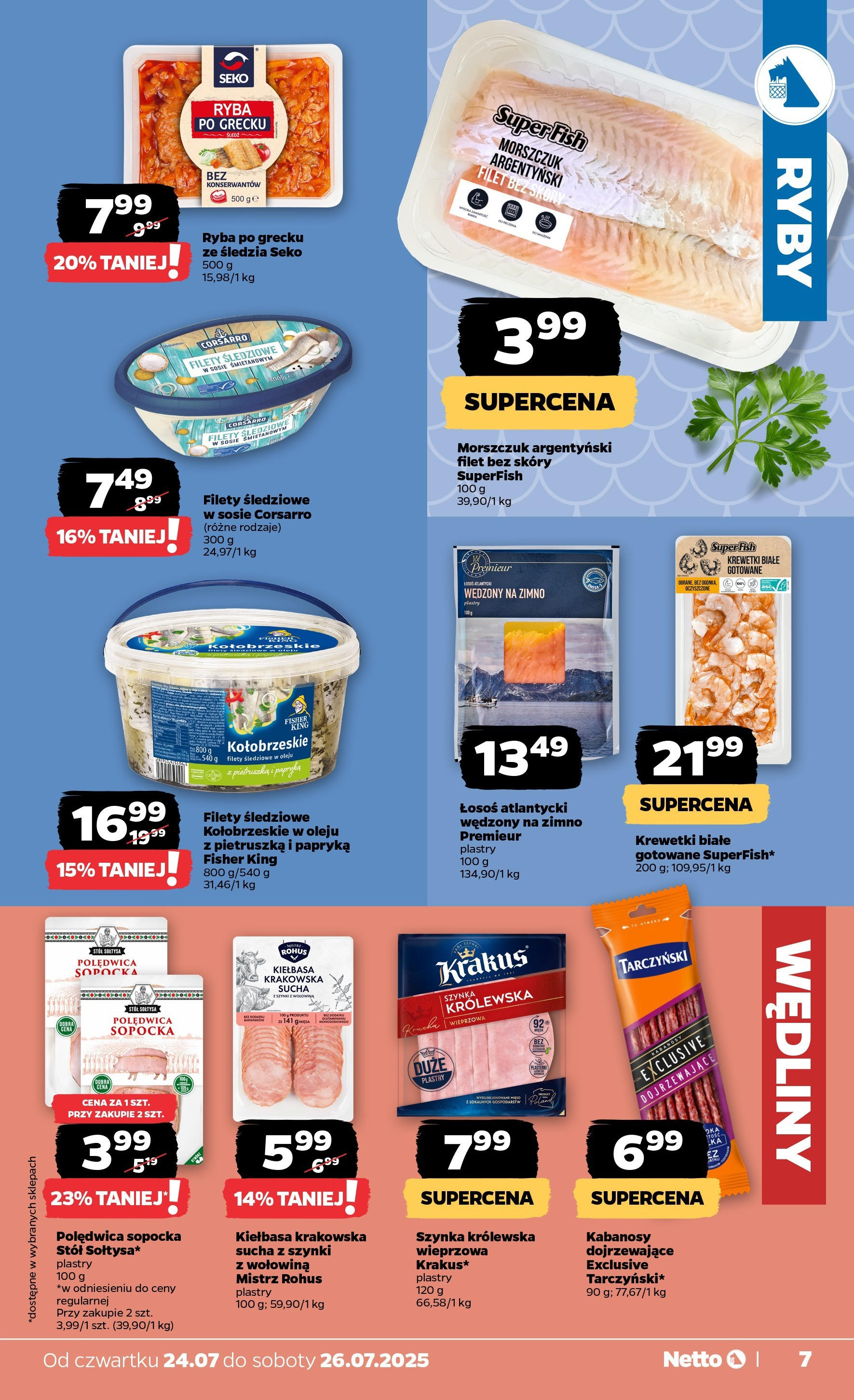 NETTO Gazetka ważna od 24.07.2025 do 26.07.2025 strona 7