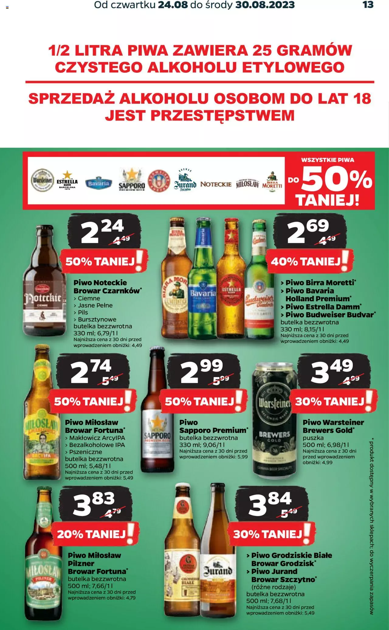 NETTO Gazetka ważna od 24.08.2023 do 30.08.2023 strona 12