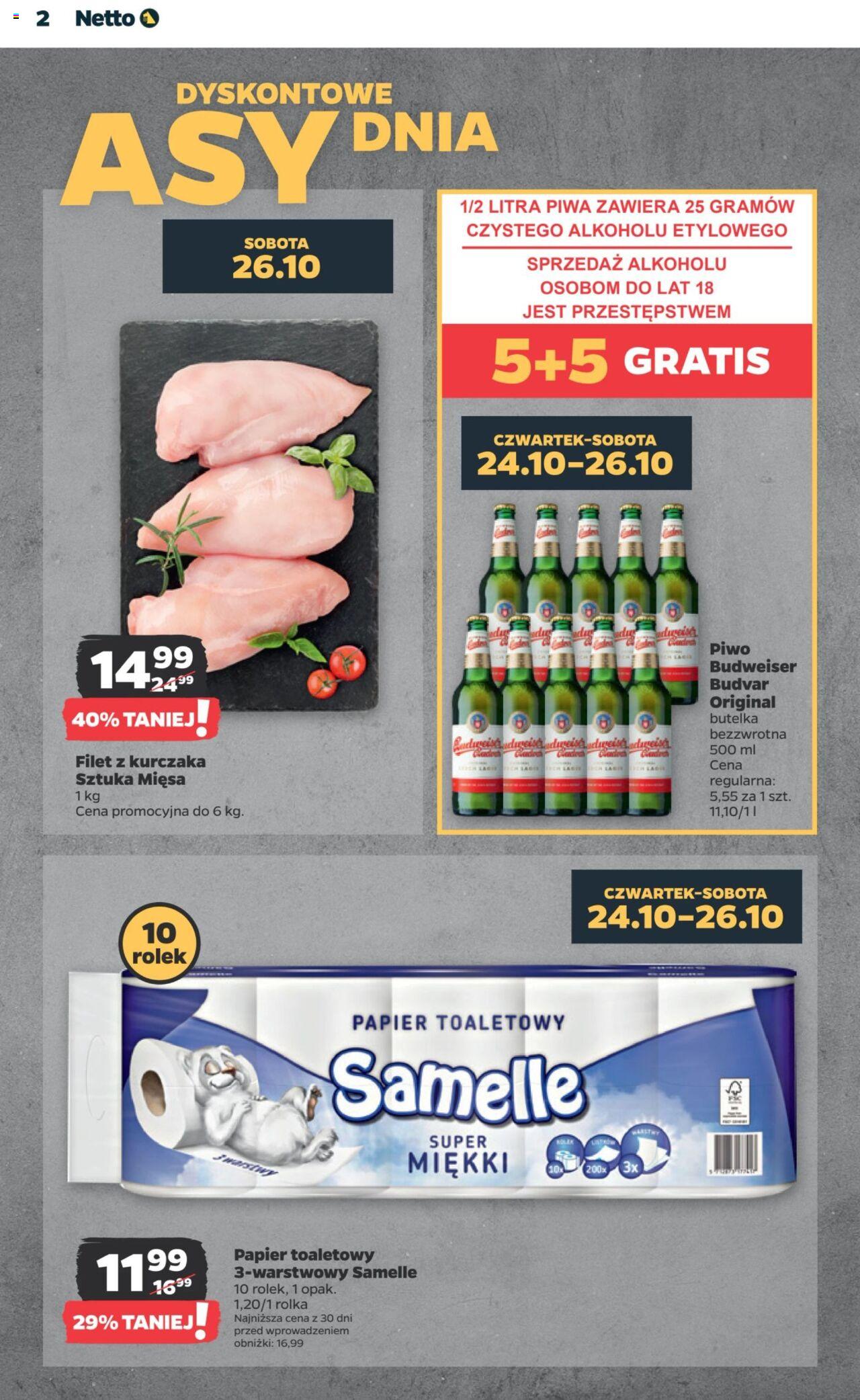 NETTO Gazetka ważna od 24.10.2024 do 30.10.2024 strona 2