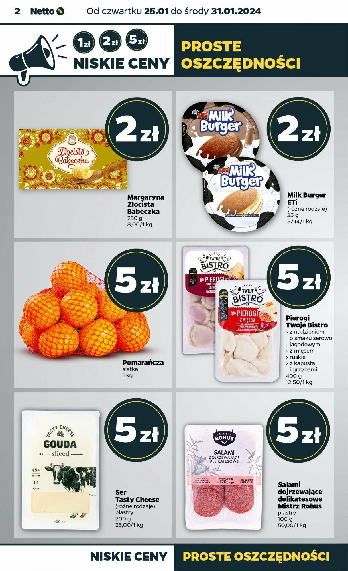 NETTO Gazetka ważna od 25.01.2024 do 31.01.2024 strona 2