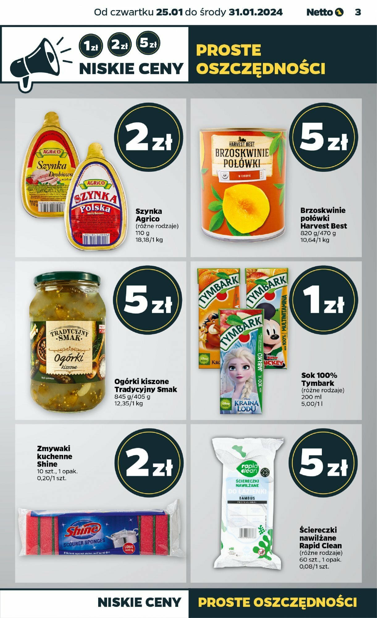 NETTO Gazetka ważna od 25.01.2024 do 31.01.2024 strona 3