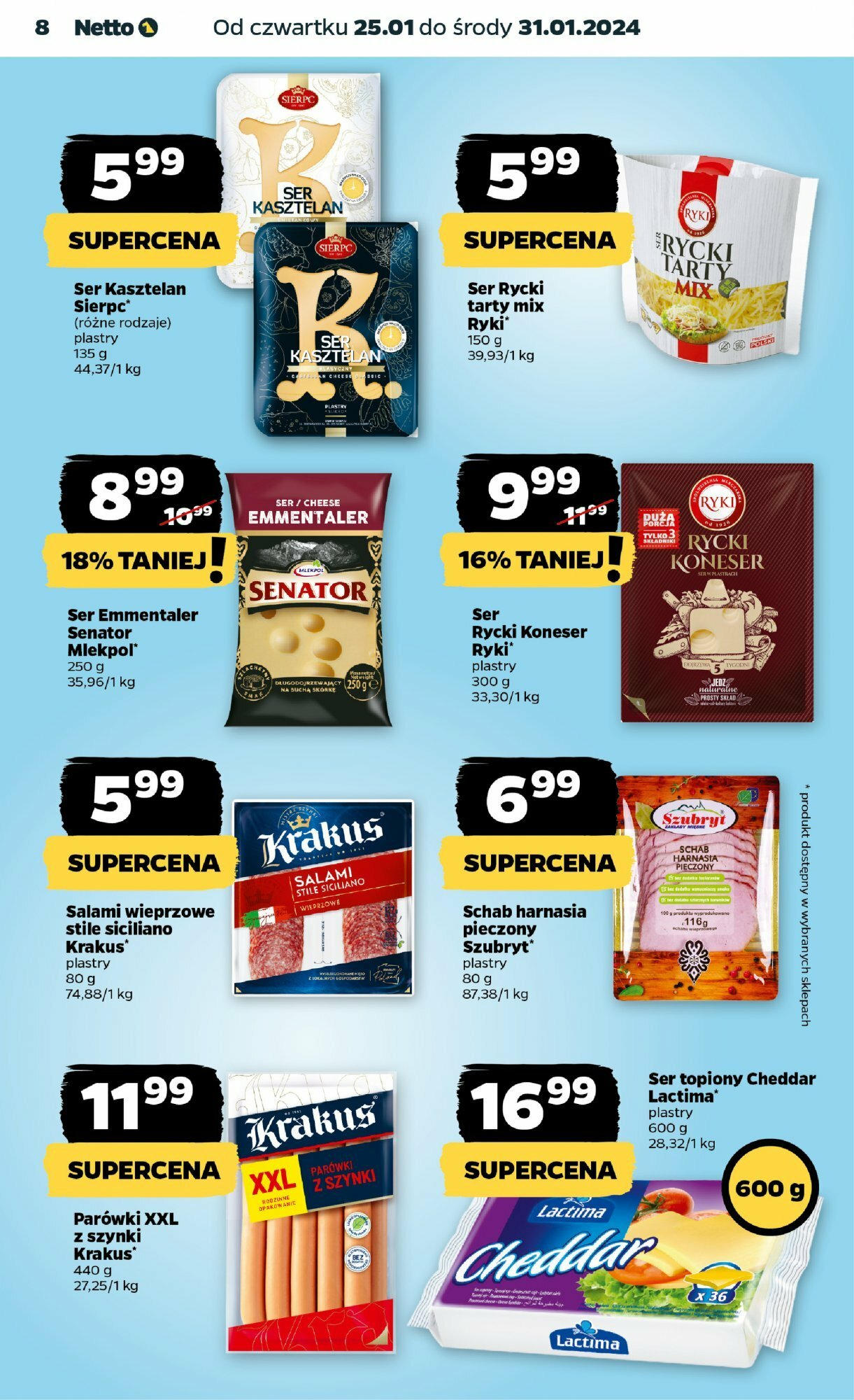 NETTO Gazetka ważna od 25.01.2024 do 31.01.2024 strona 8