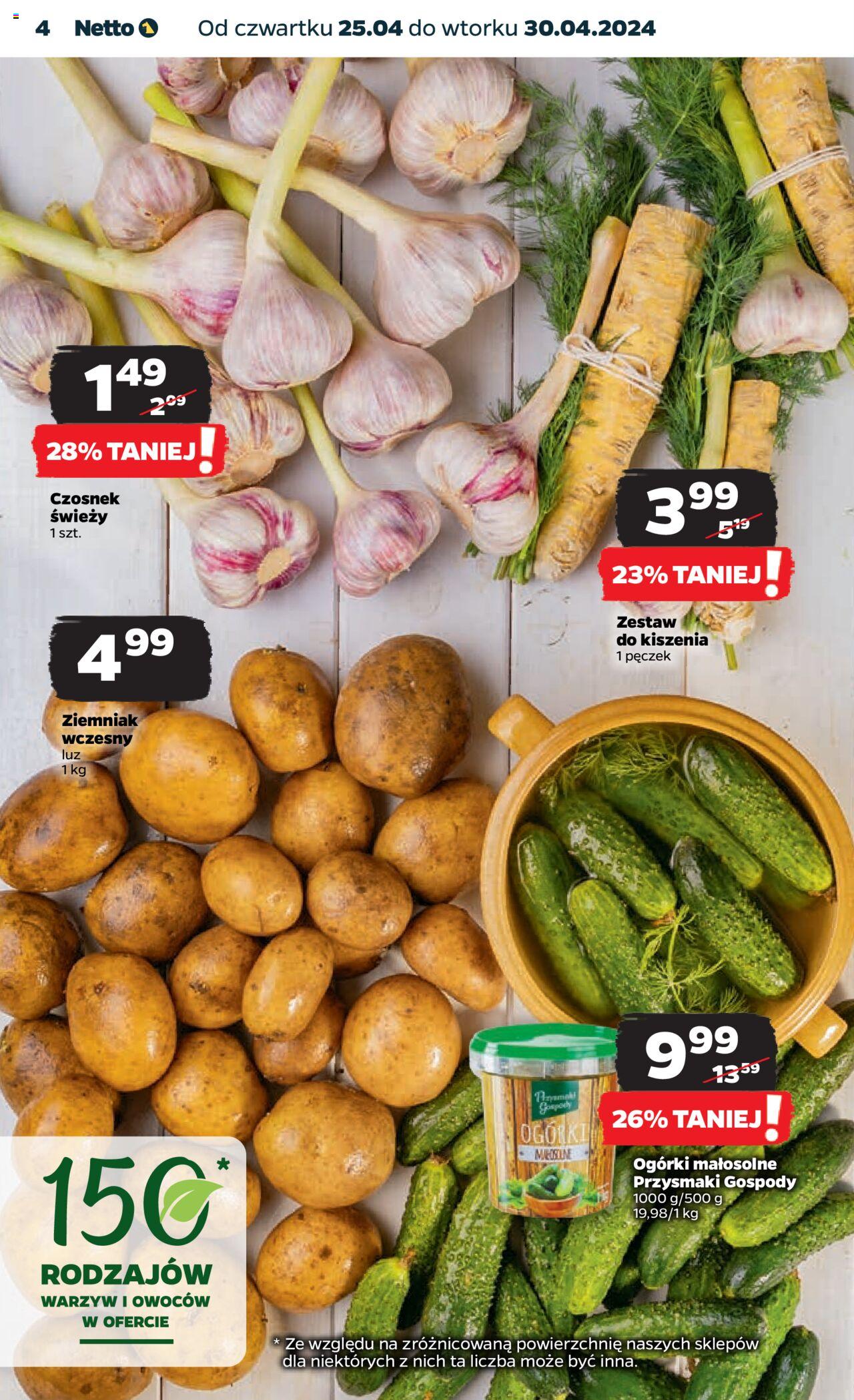 NETTO Gazetka ważna od 25.04.2024 do 30.04.2024 strona 3