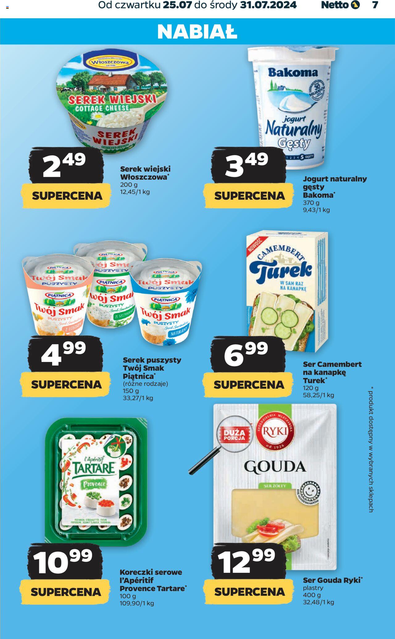 NETTO Gazetka ważna od 25.07.2024 do 31.07.2024 strona 7