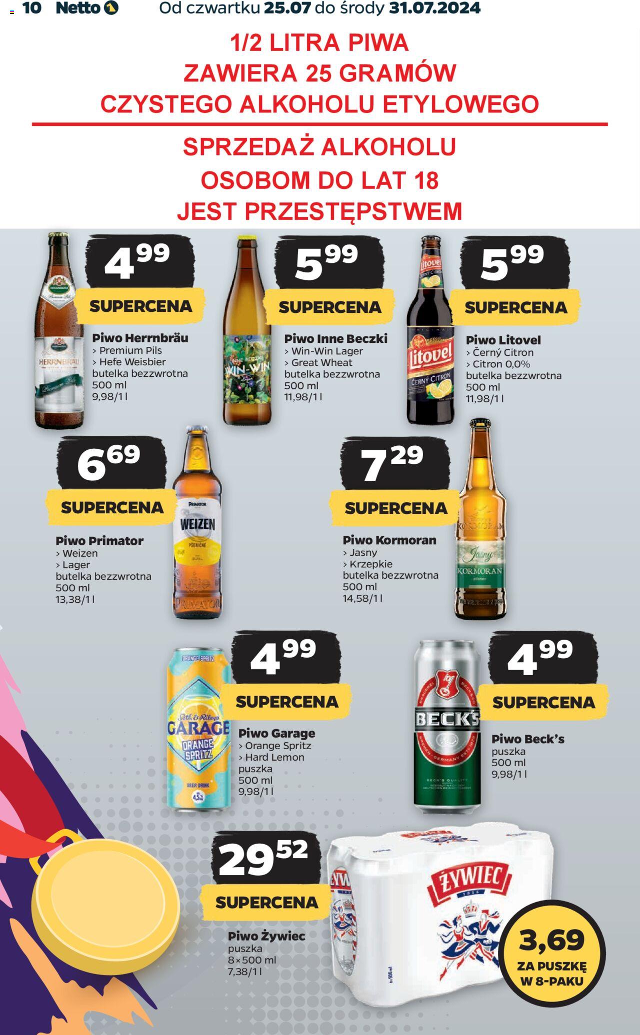 NETTO Gazetka ważna od 25.07.2024 do 31.07.2024 strona 10