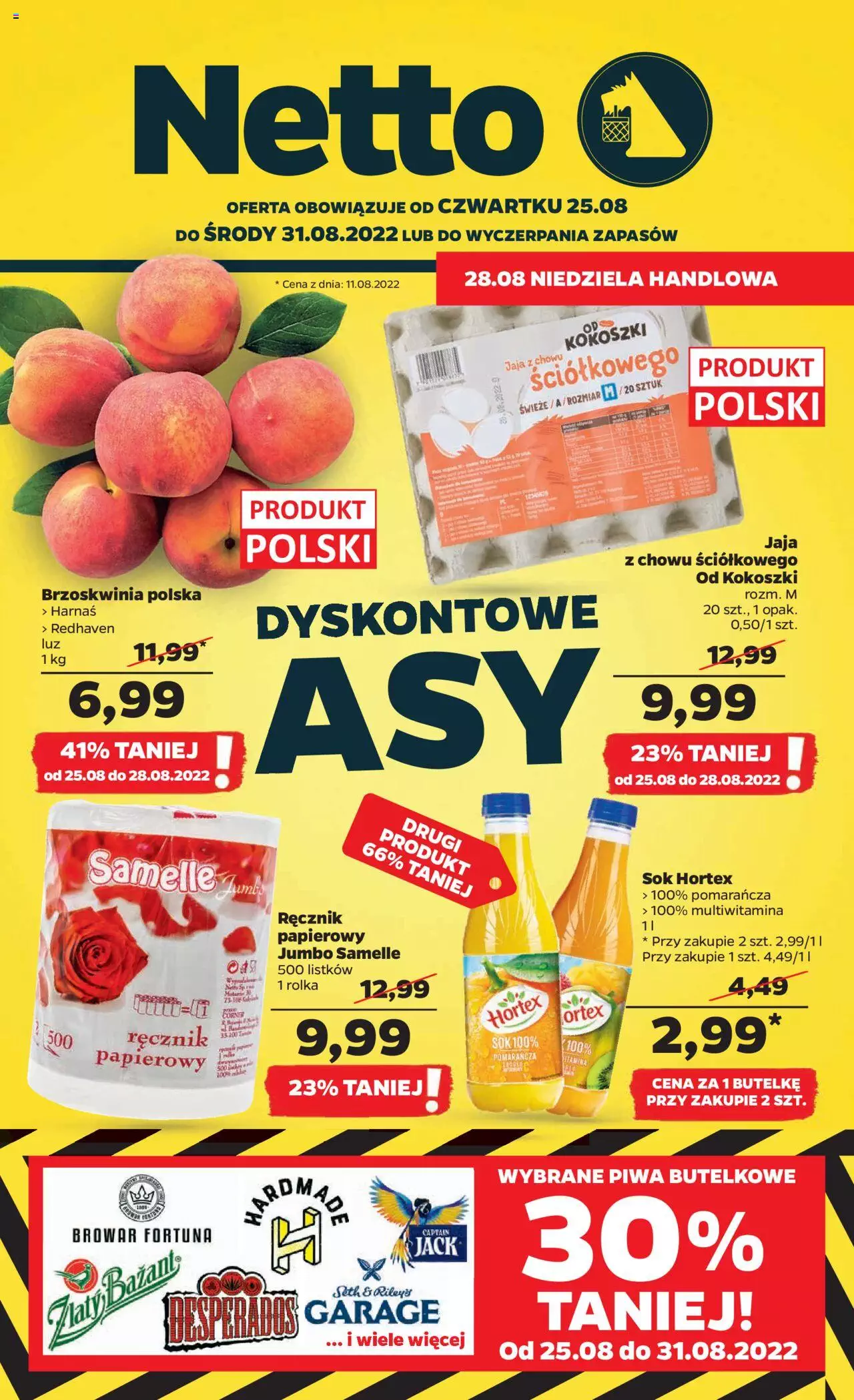 Netto gazetka ważna od 25.08.2022 do 31.08.2022 strona 1