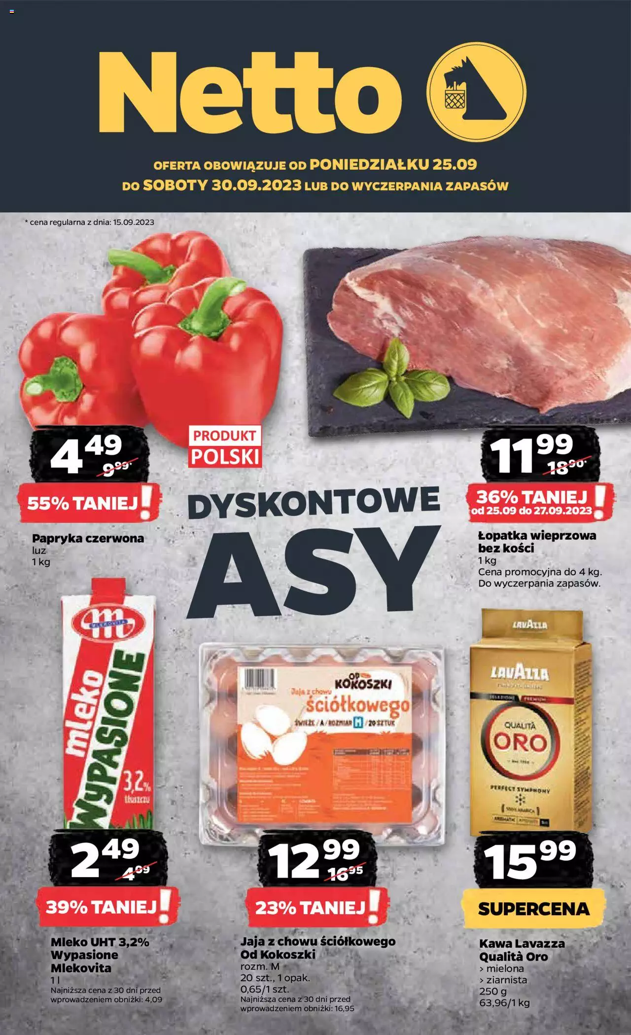 NETTO Gazetka ważna od 25.09.2023 do 30.09.2023 strona 1