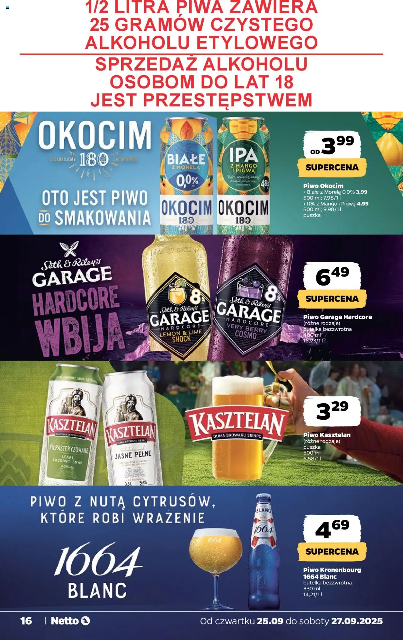 NETTO Gazetka ważna od 25.09.2025 do 27.09.2025 strona 16