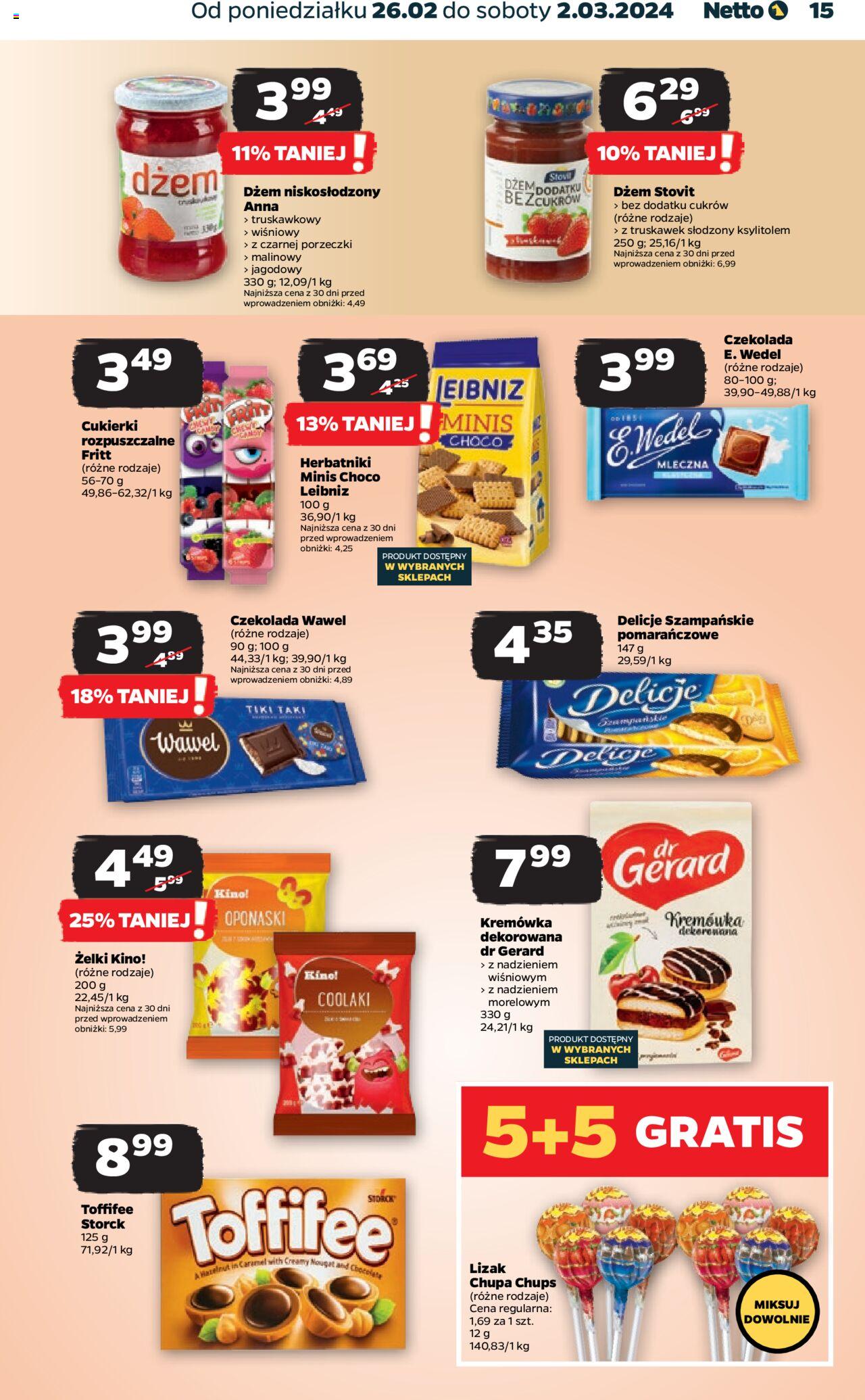 NETTO Gazetka ważna od 26.02.2024 do 02.03.2024 strona 15