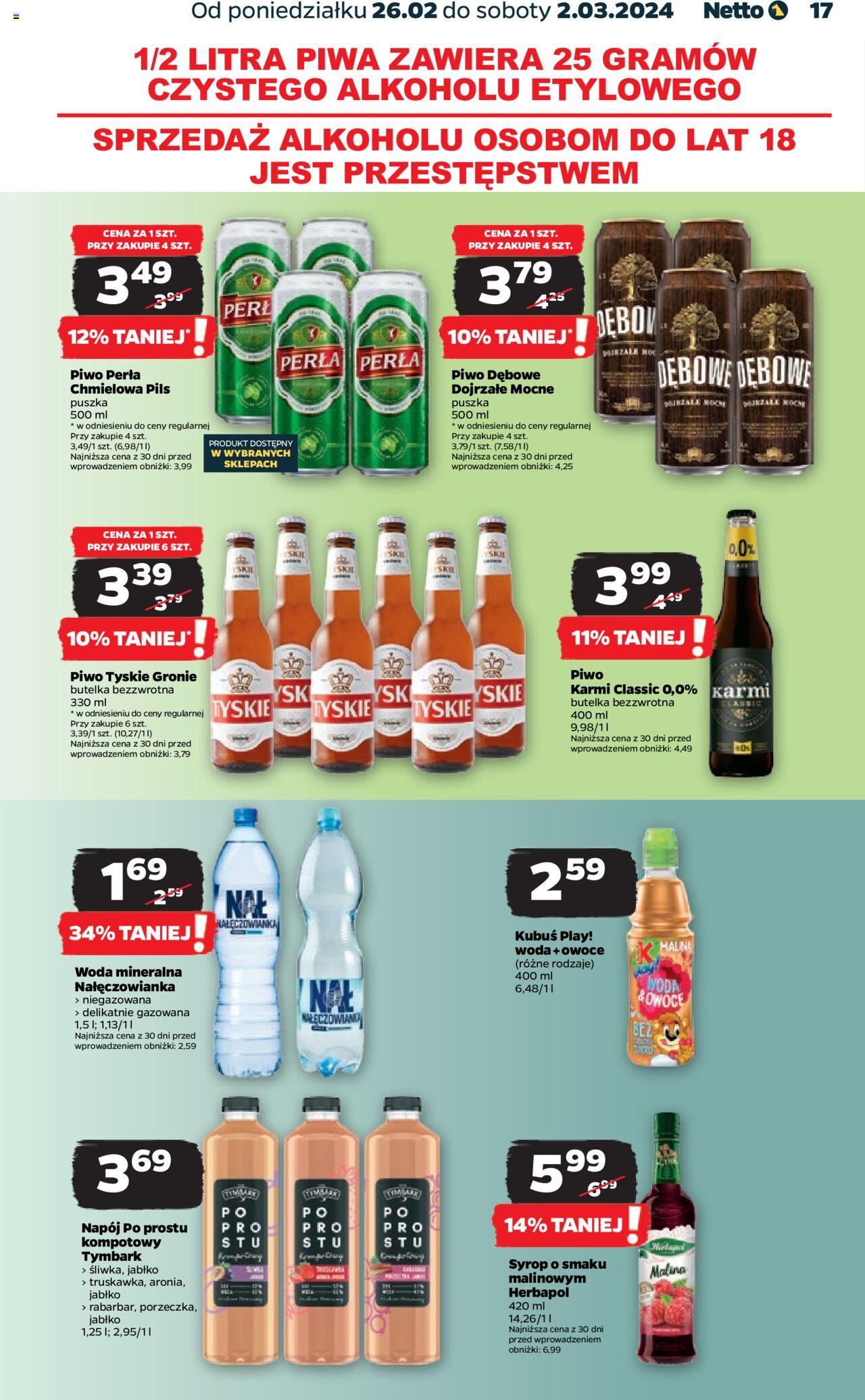 NETTO Gazetka ważna od 26.02.2024 do 02.03.2024 strona 17