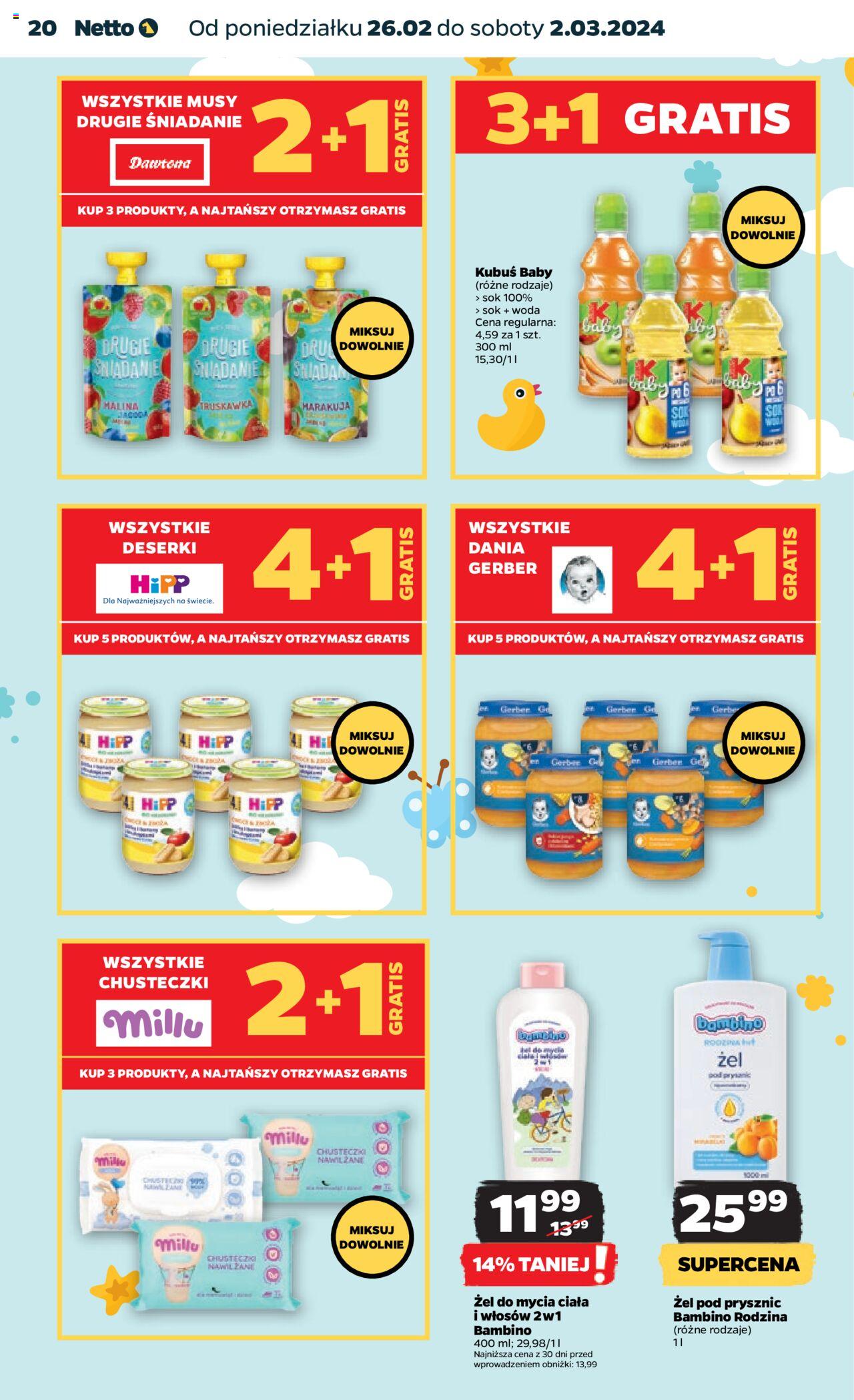 NETTO Gazetka ważna od 26.02.2024 do 02.03.2024 strona 20