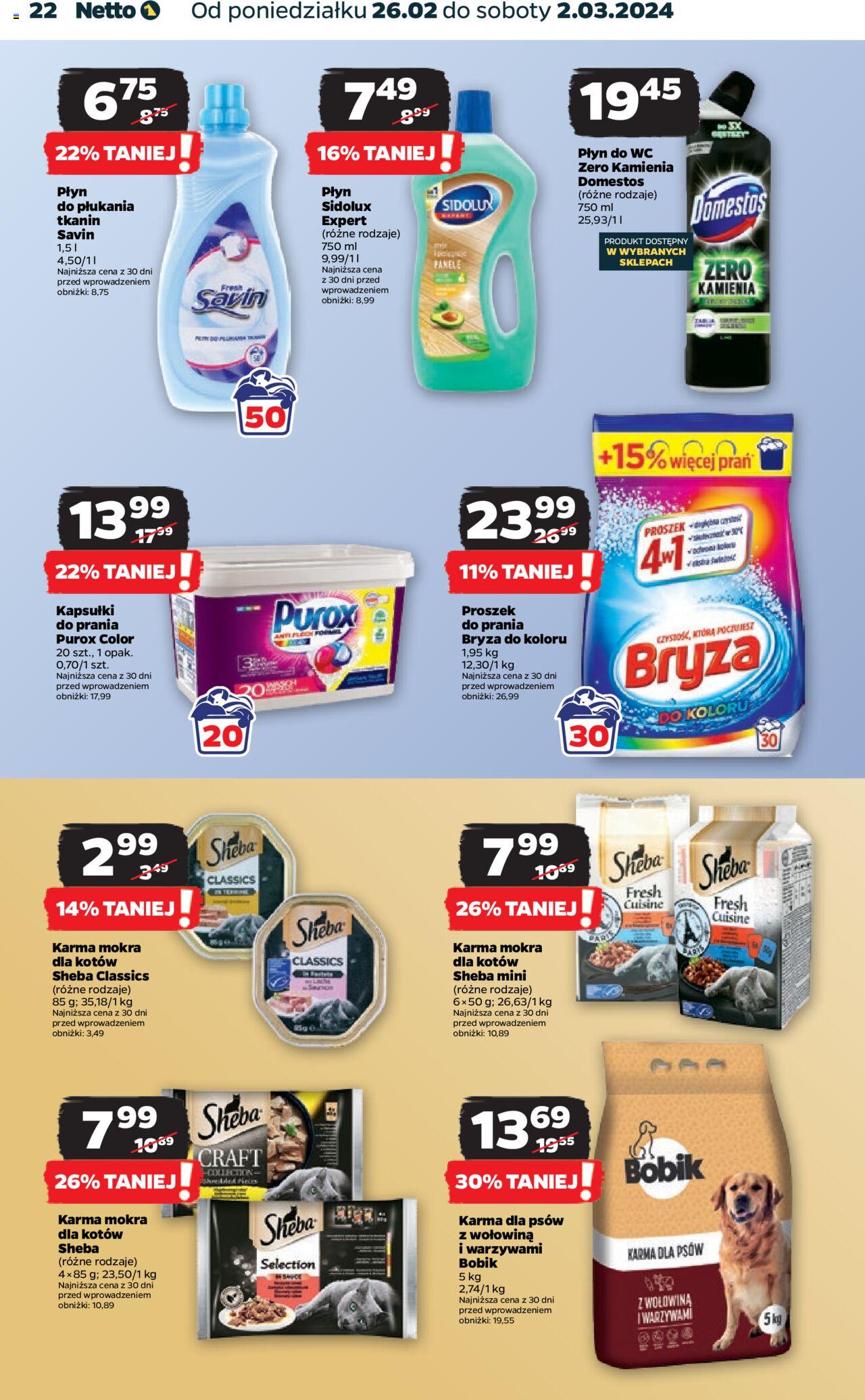 NETTO Gazetka ważna od 26.02.2024 do 02.03.2024 strona 22