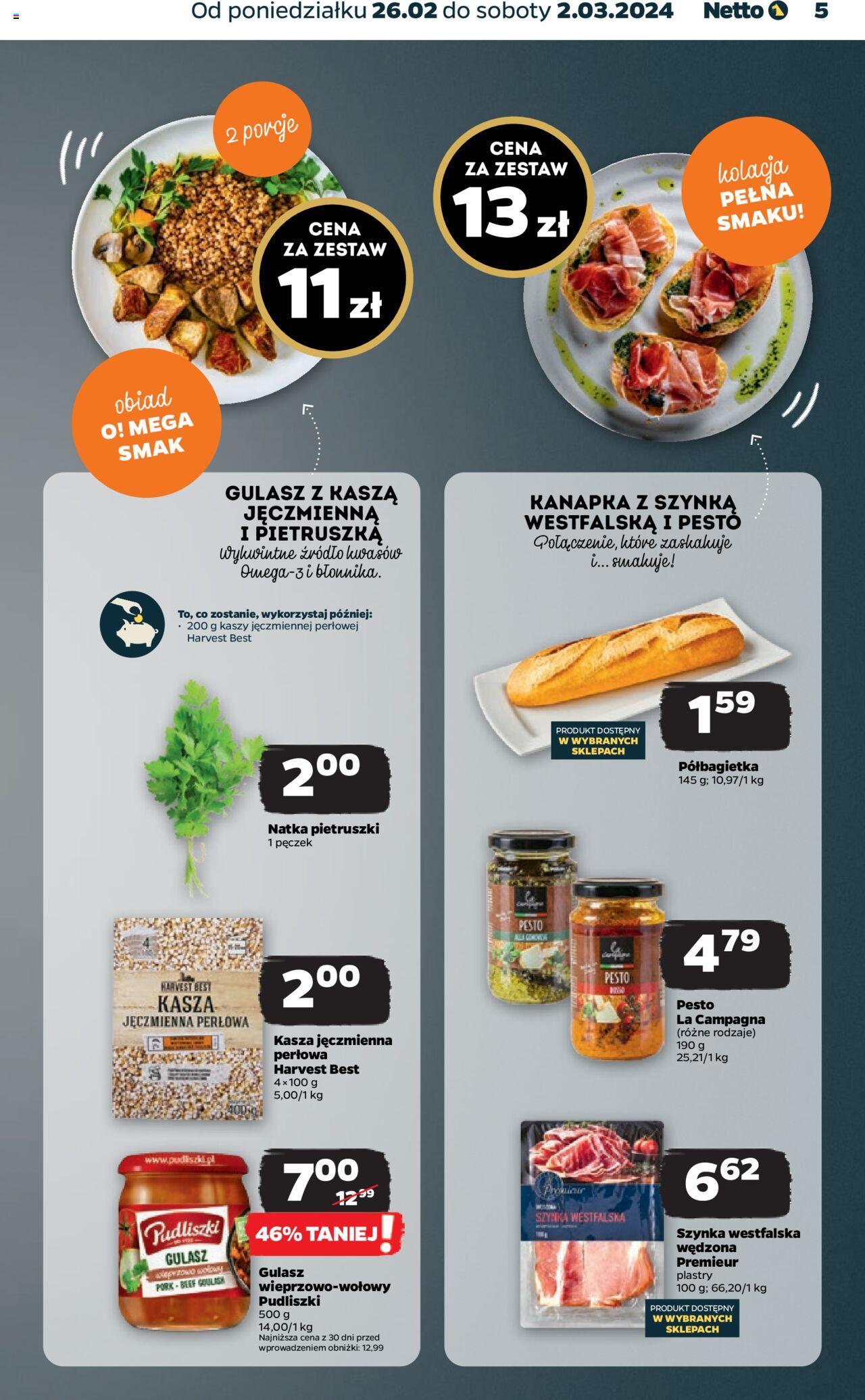 NETTO Gazetka ważna od 26.02.2024 do 02.03.2024 strona 5