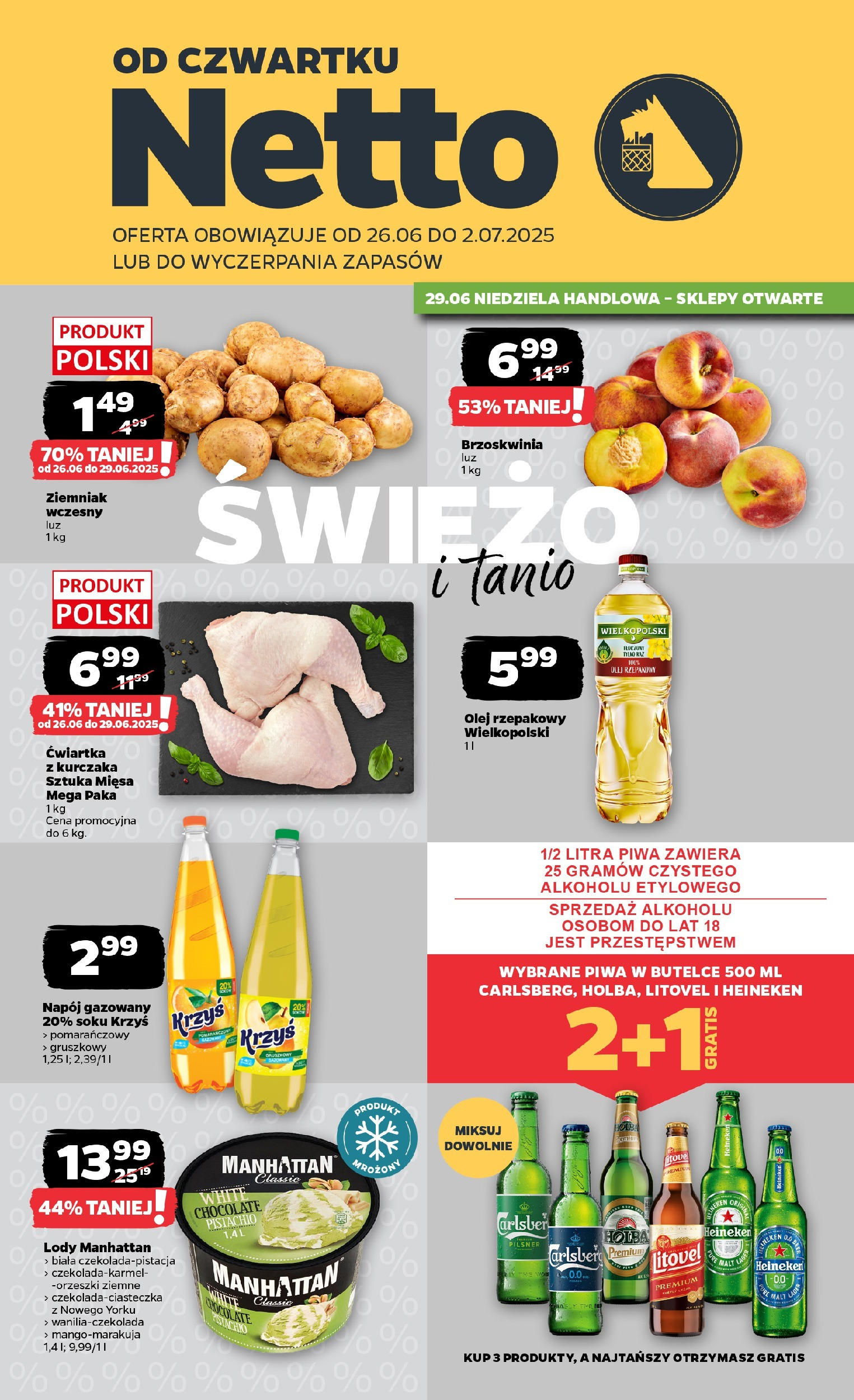 NETTO Gazetka ważna  od 26.06.2025 do 02.07.2025 strona 1