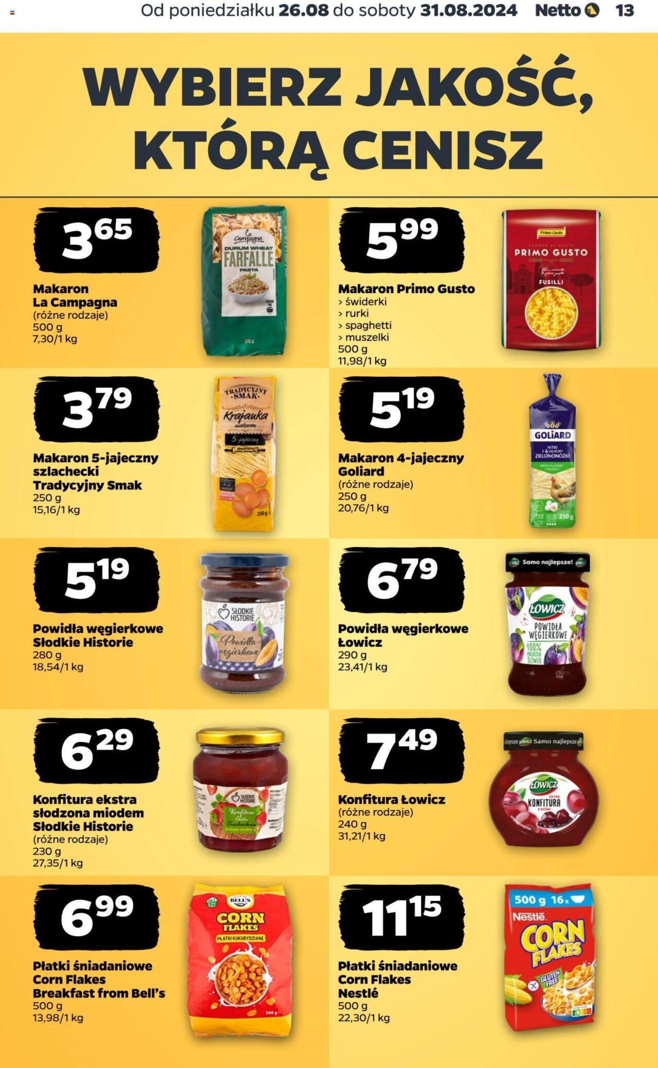 NETTO Gazetka ważna od 26.08.2024 do 31.08.2024 strona 13