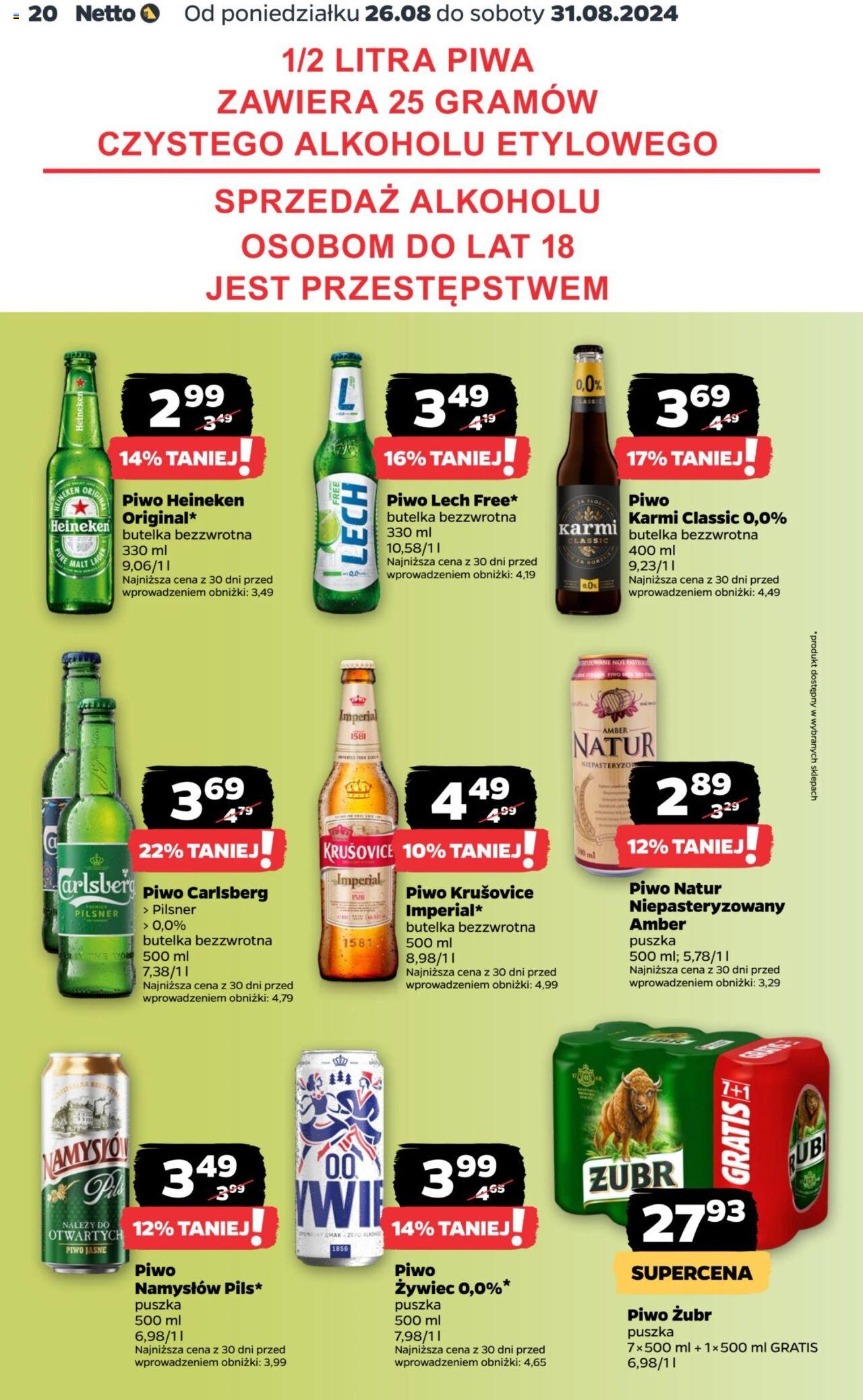 NETTO Gazetka ważna od 26.08.2024 do 31.08.2024 strona 20