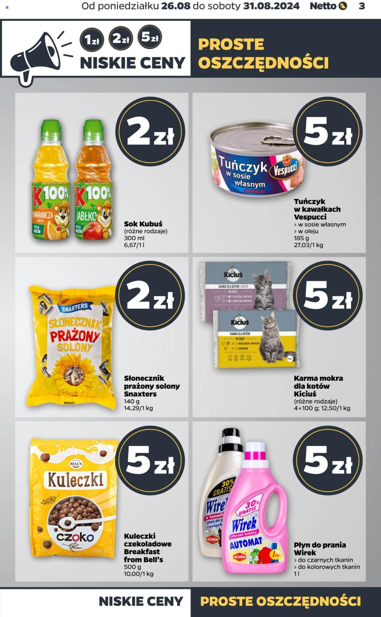 NETTO Gazetka ważna od 26.08.2024 do 31.08.2024 strona 3