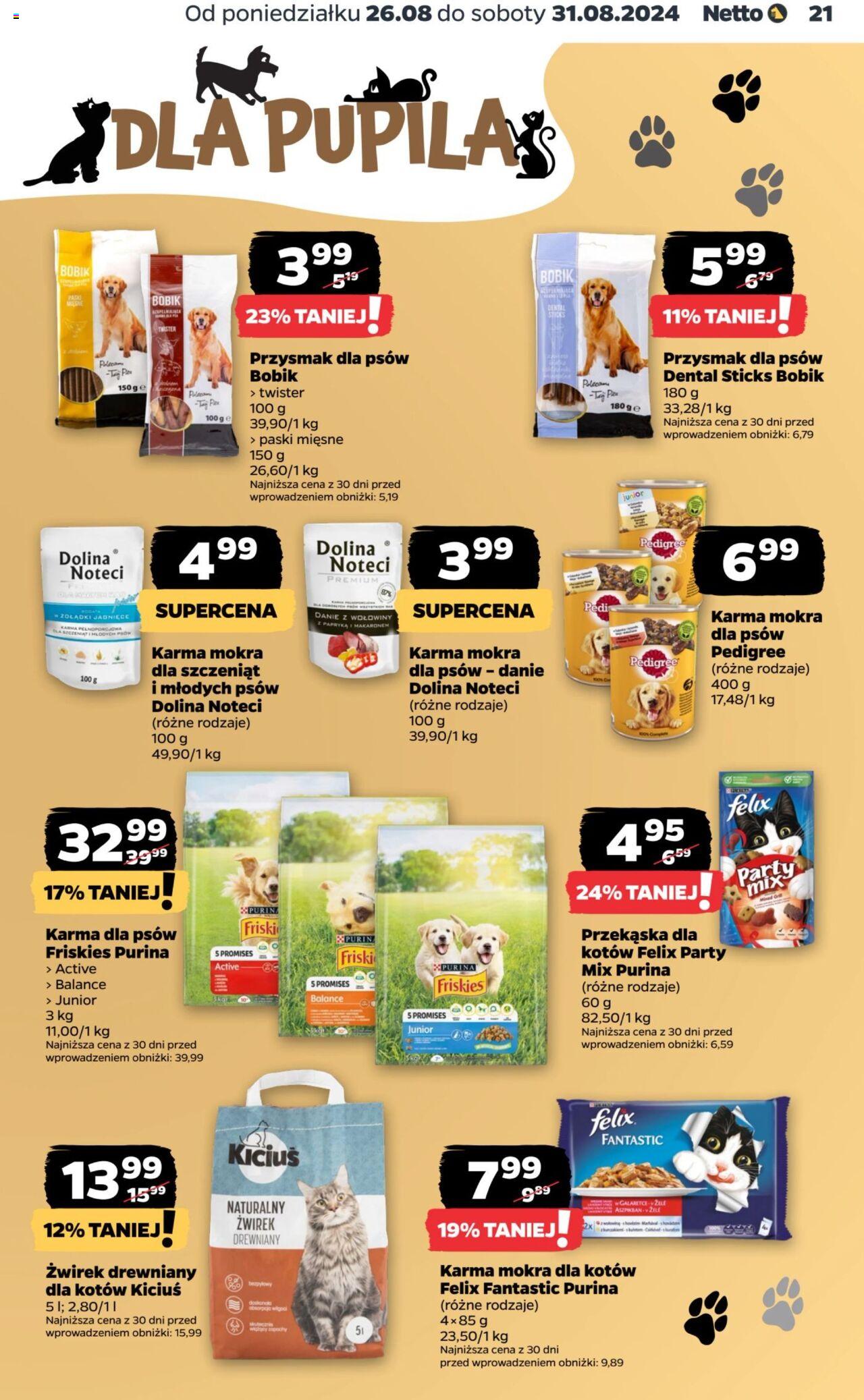 NETTO Gazetka ważna od 26.08.2024 do 31.08.2024 strona 21